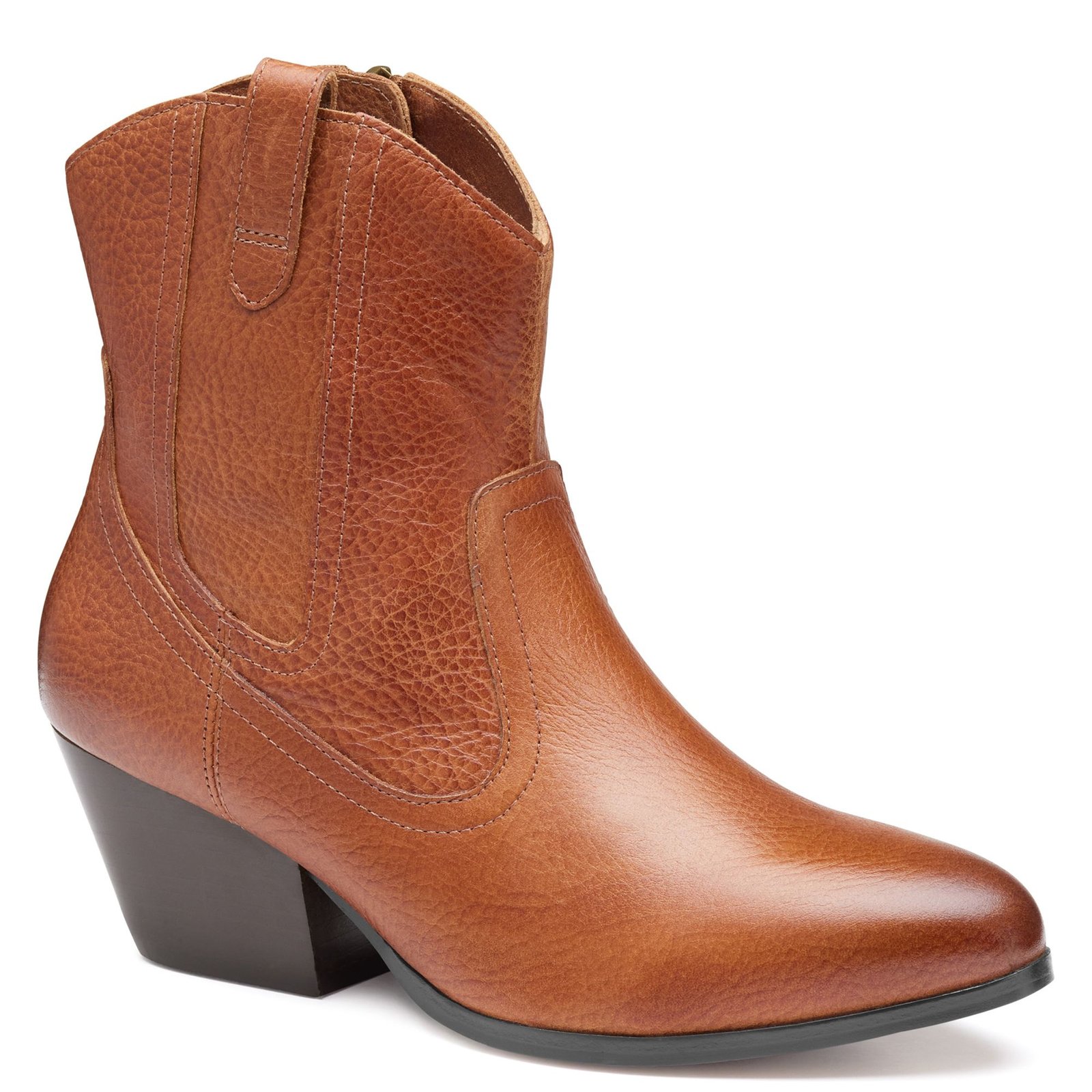 Johnston & Murphy Tristen Western Bootie Women's Brown Boot 6