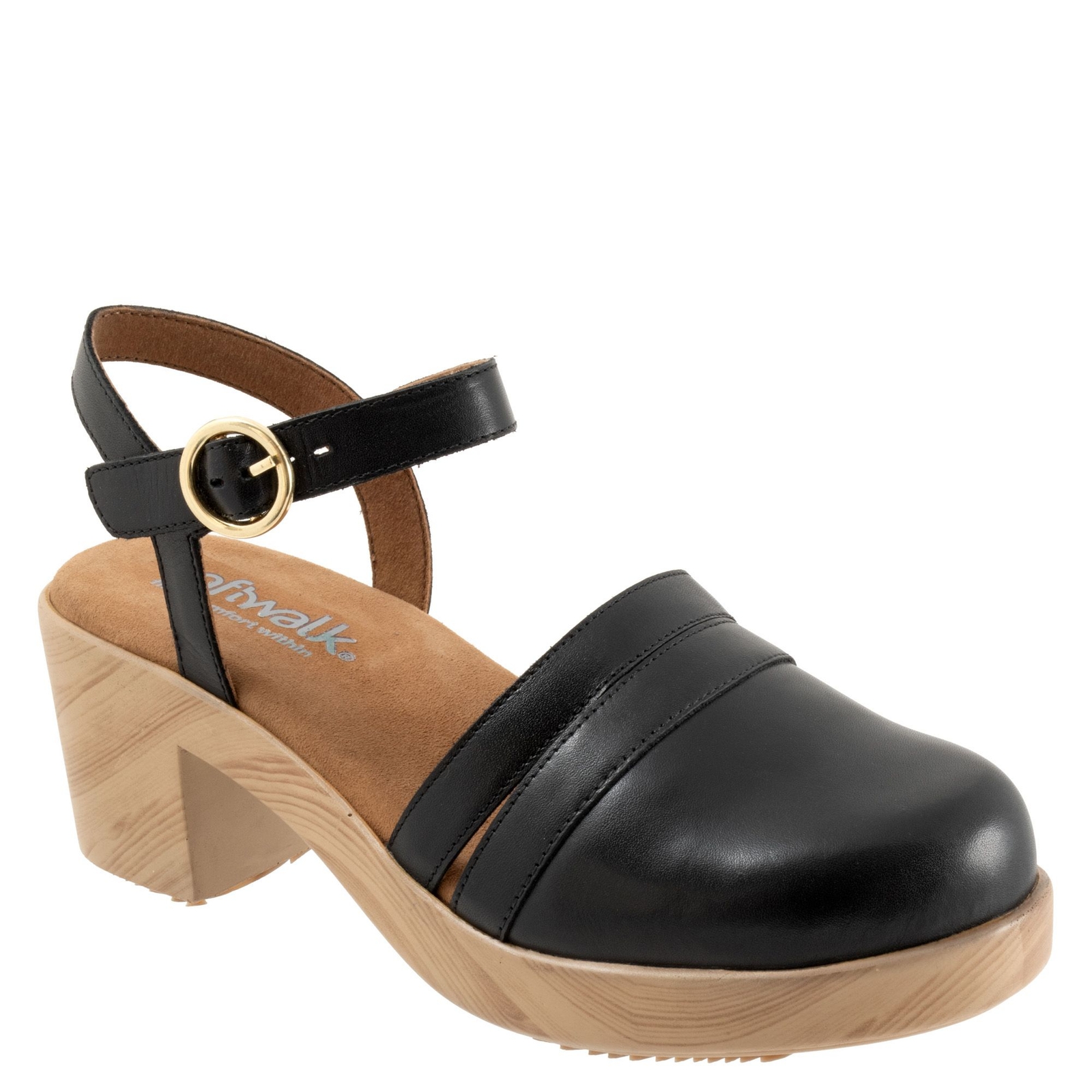 Softwalk Fillmore Women's Black Slip On 7.5 M