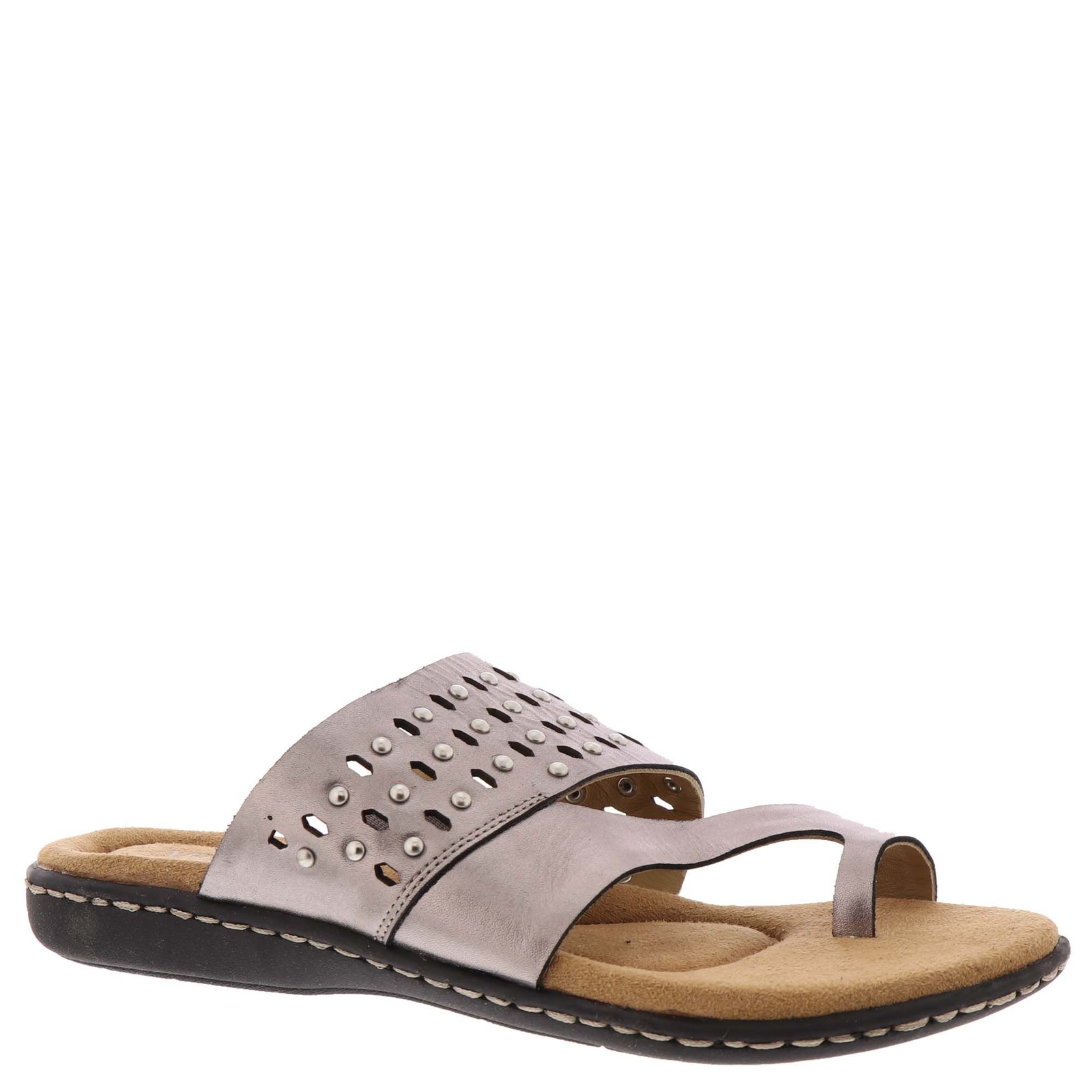 ARRAY Catalina Women's Pewter Metallic Sandal 8 W