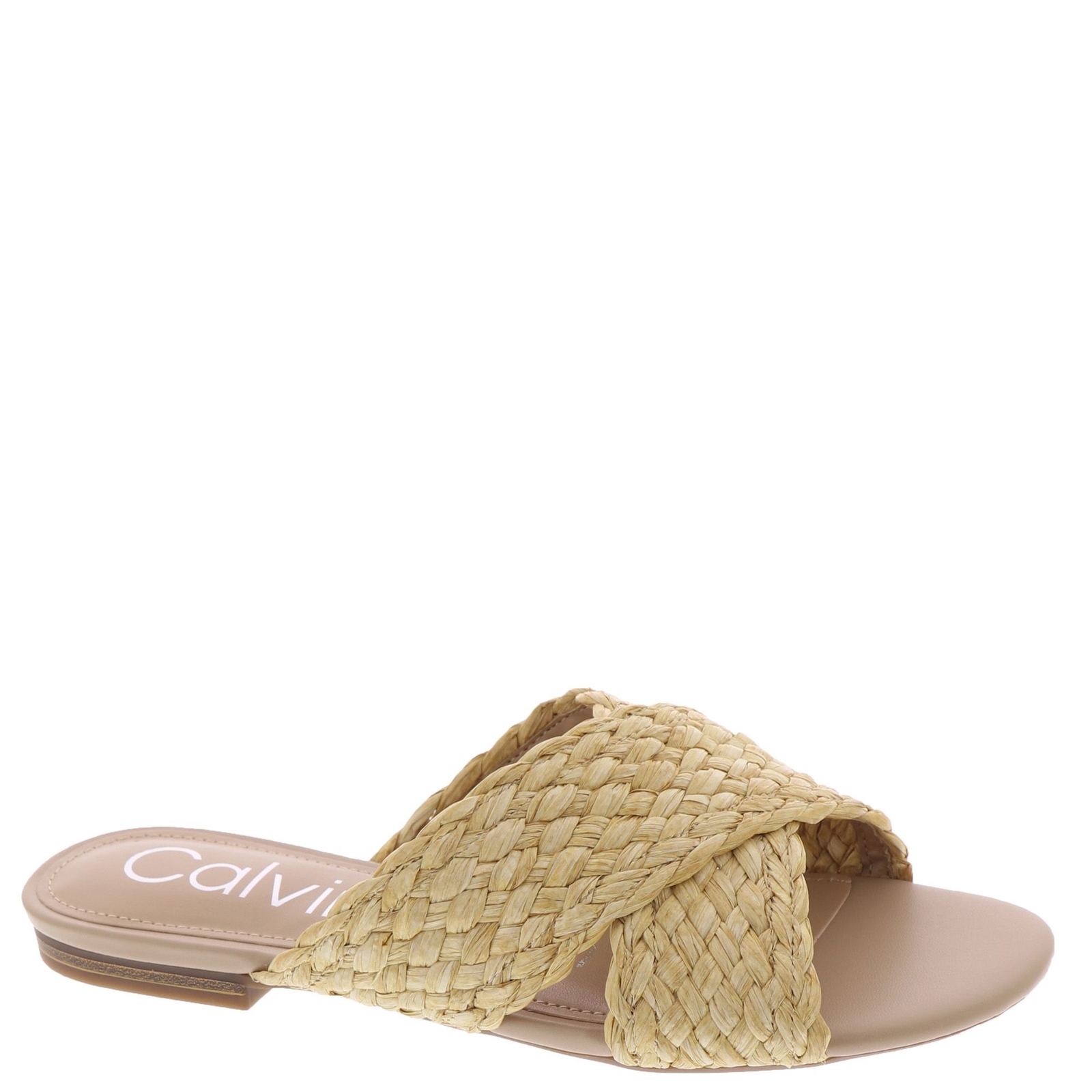 Calvin Klein June 2 Women's Tan Sandal 6 M