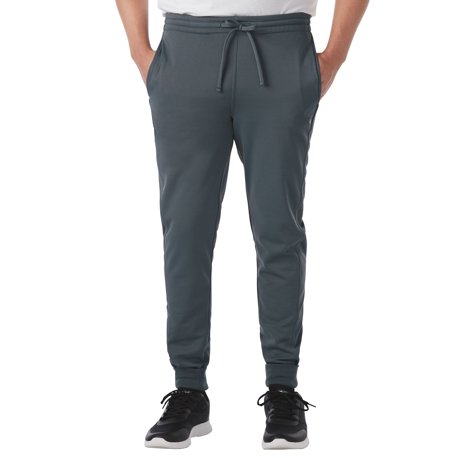 VEVO ACTIVE Poly Fleece Jogger Pant Men's Grey Pants XL-Regular