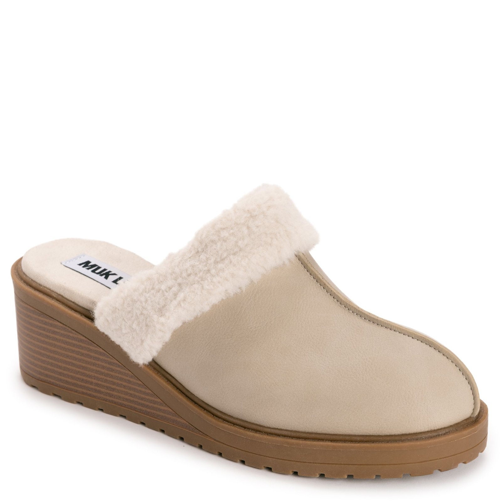 MUK LUKS Sophia Mule Women's Tan Slip On 9