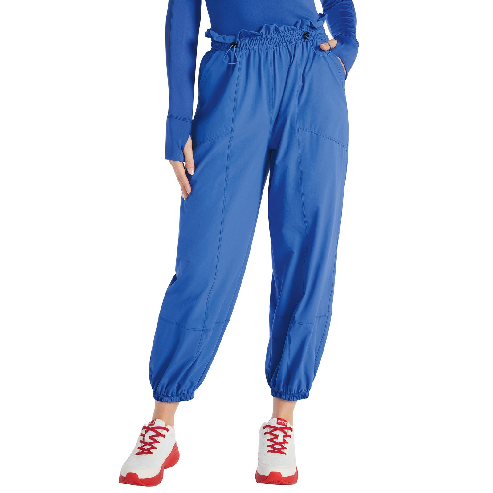 VEVO ACTIVE Athleisure Jogger Blue Pants 5X
