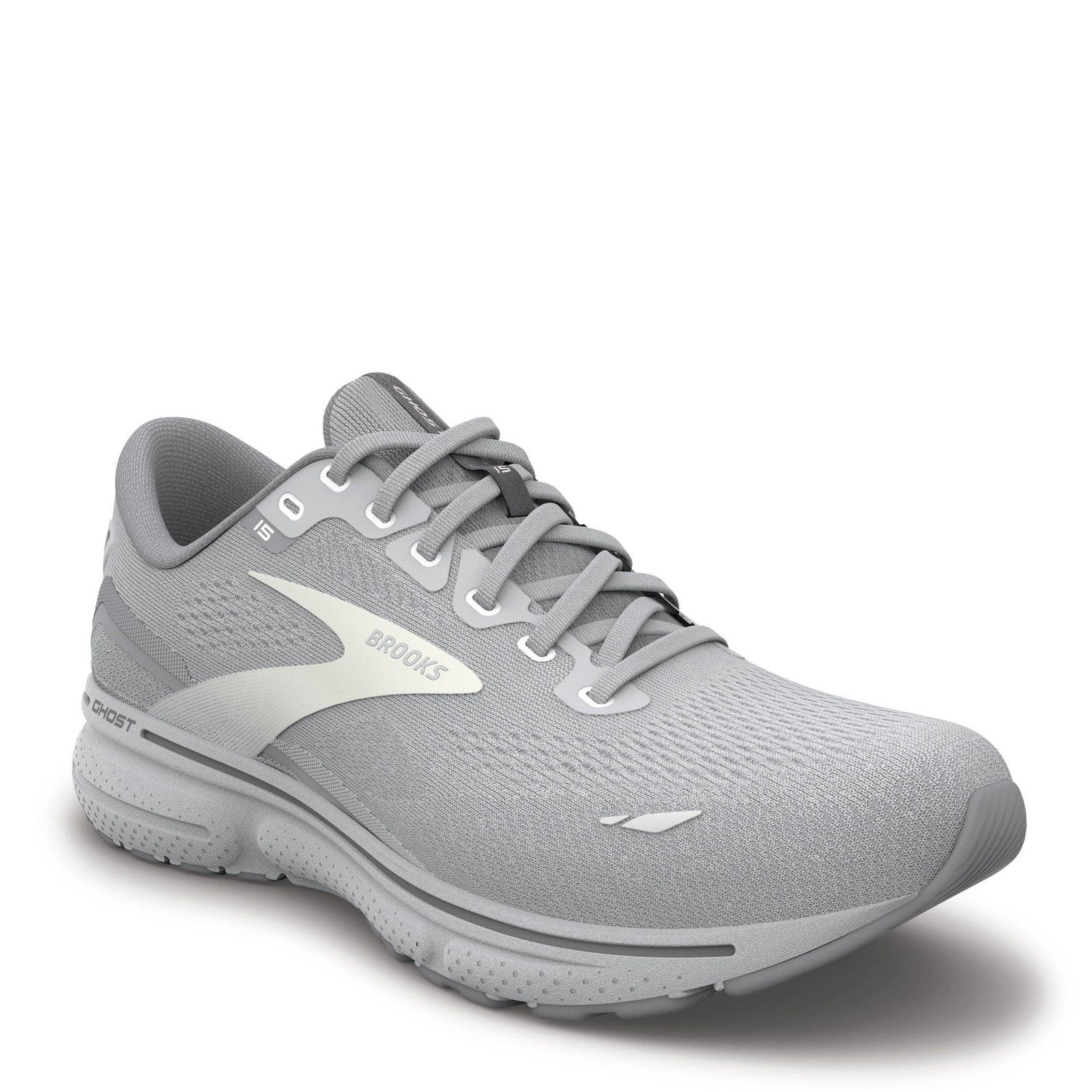 Brooks Ghost 15 Women's Grey Running 10.5 B -  195394143171