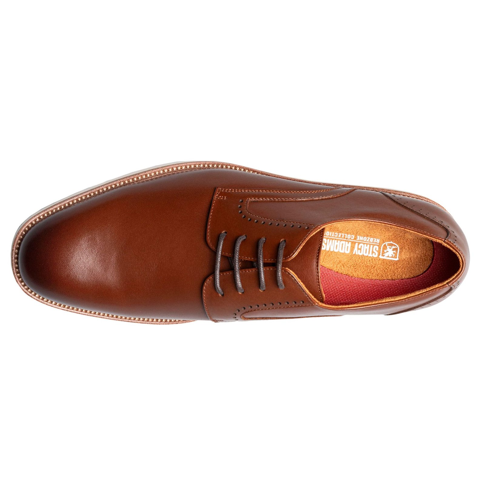 Stacy Adams Shoes Wescott Plain Toe Oxford Chocolate Size 11 — photo 2