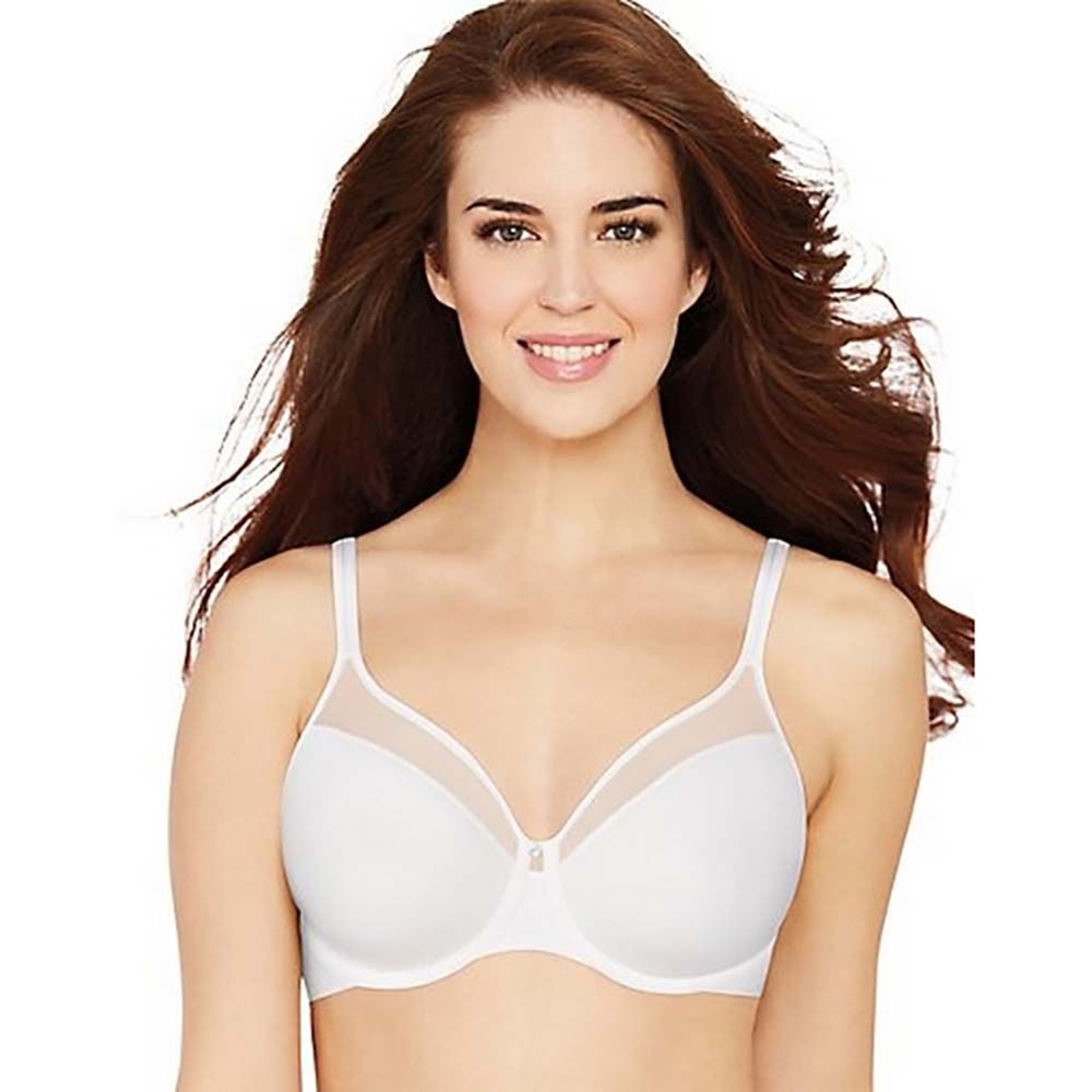 Bali One Smooth U Ultra Light Underwire Bra White Bras 42-B