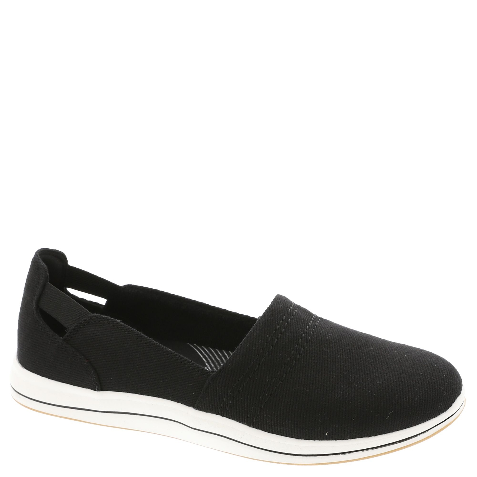 Clarks Breeze Step II Women's Black Slip On 10 M
