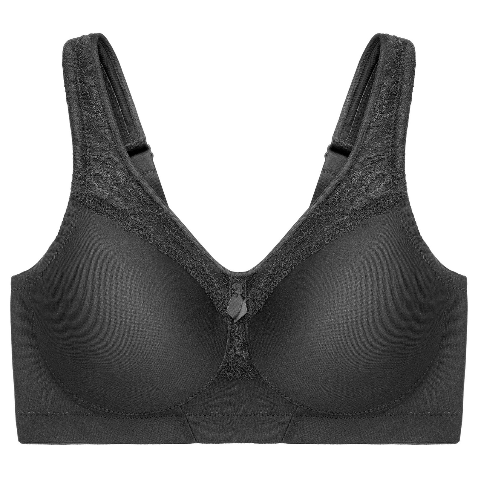 Glamorise Magiclift Seamless Bra Black Bras 36-G