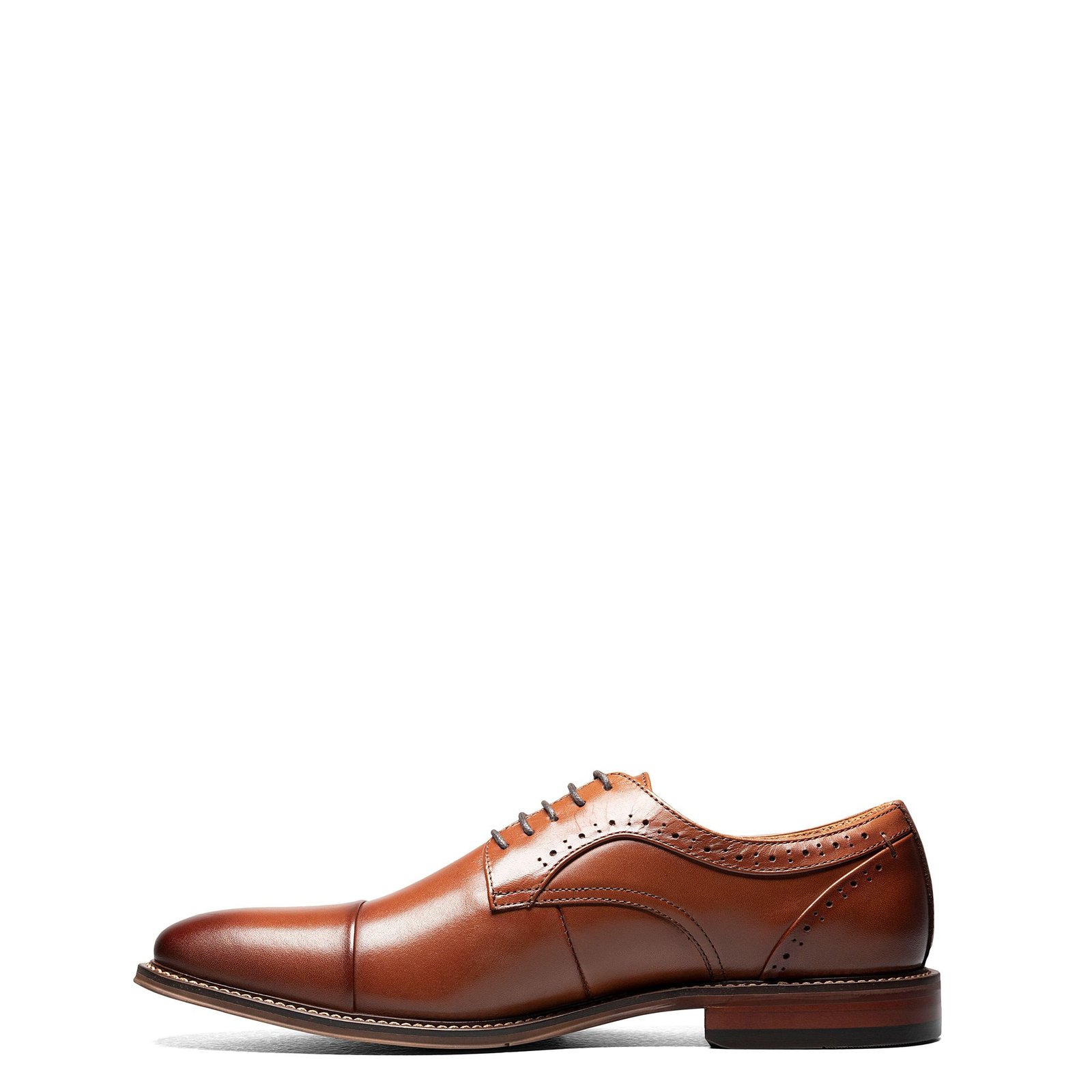 Stacy Adams Shoes Maddox Cap Toe Oxford Cognac Size 14 — photo 2