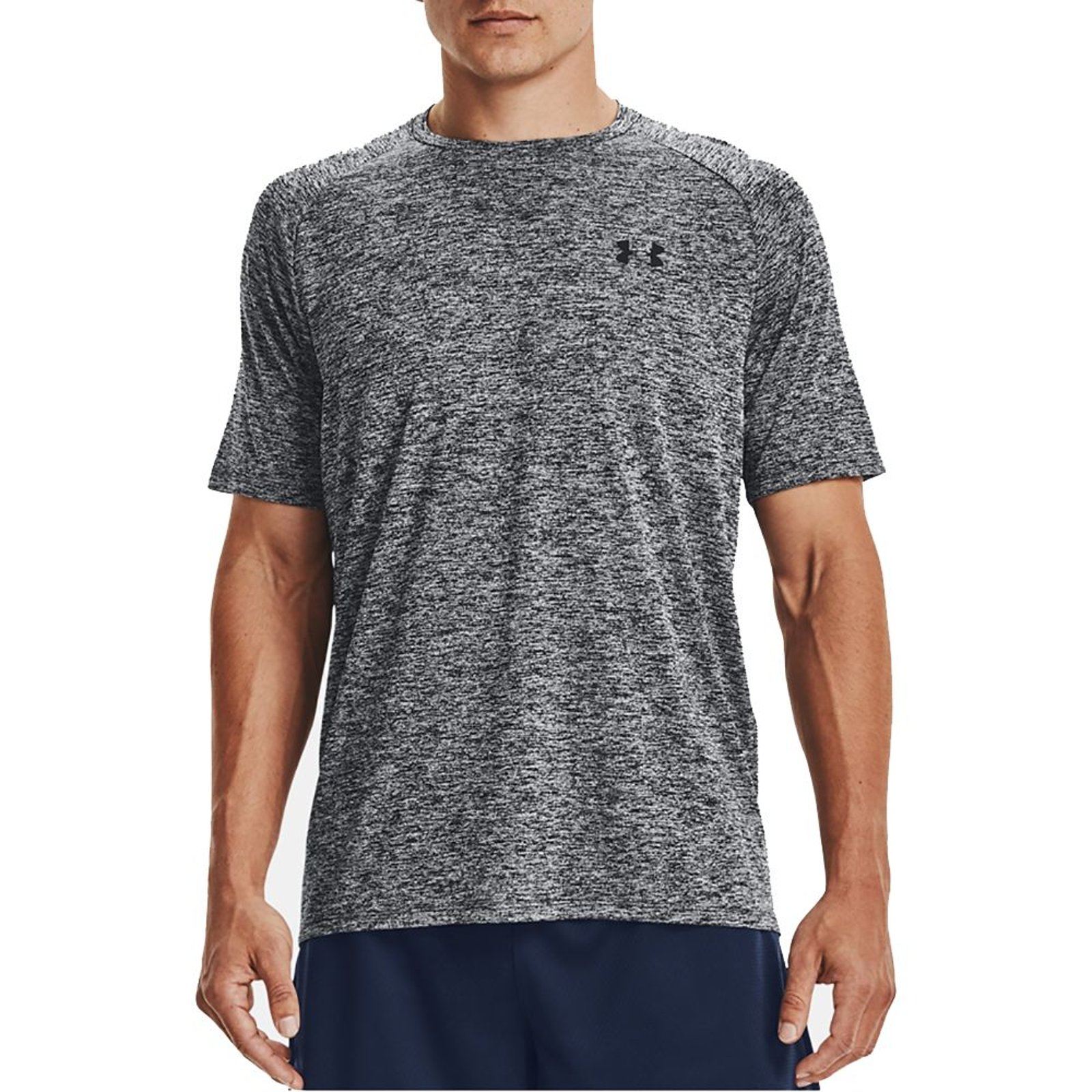 Under Armour Men's Tech 2.0 SS Tee Black Knit Tops XXL