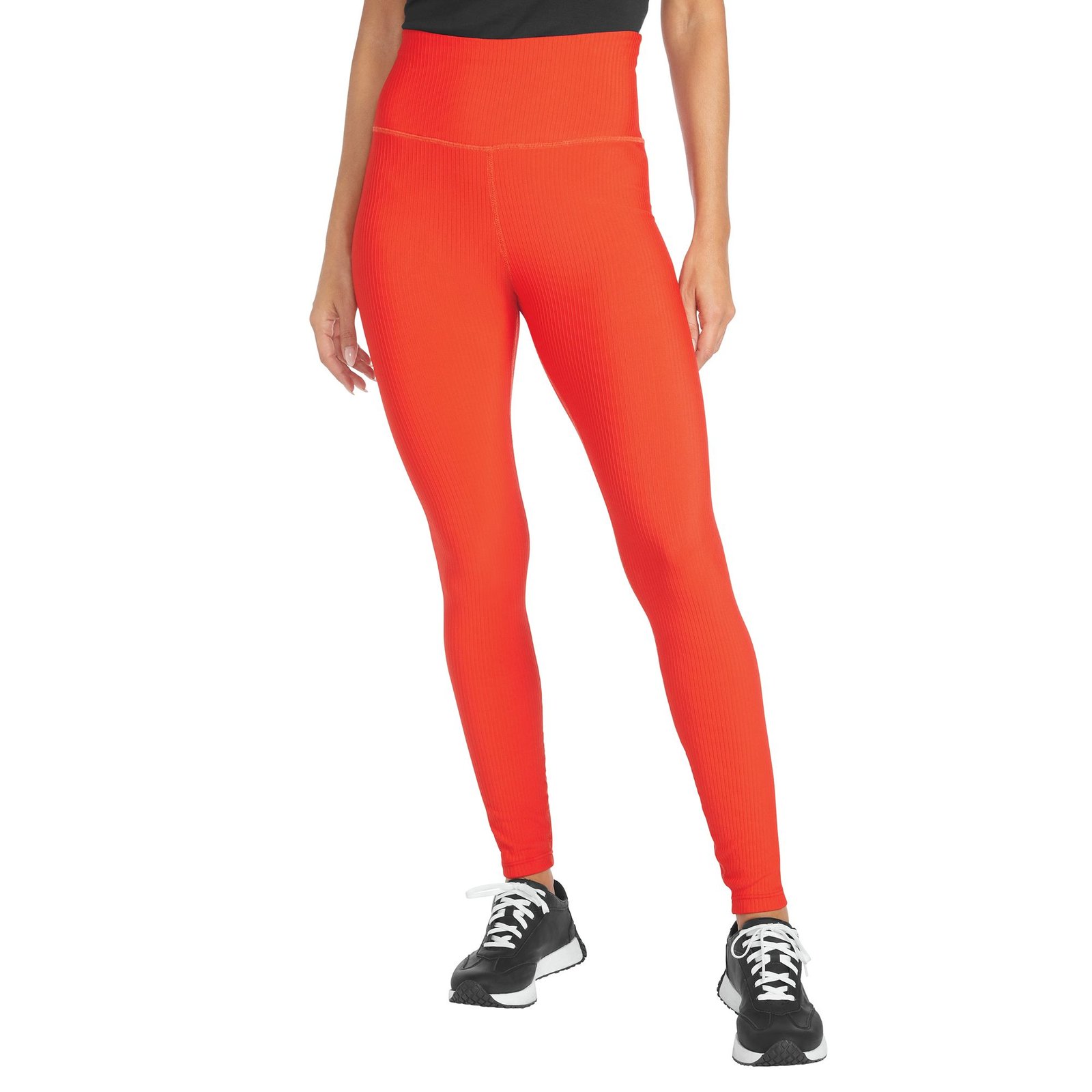 VEVO ACTIVE Active Ribbed Legging Orange Pants 5X