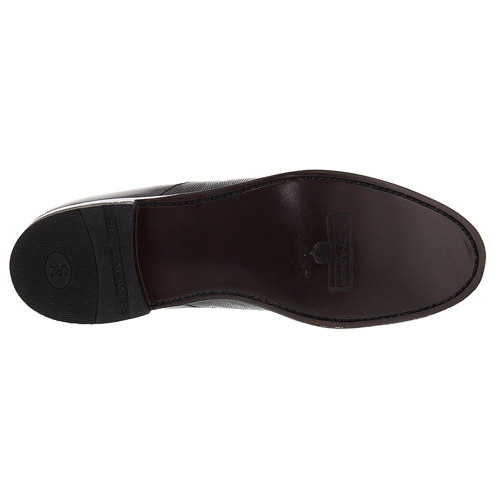 Stacy Adams Shoes Madison Cap Toe Slip On Black Size 10 — photo 2