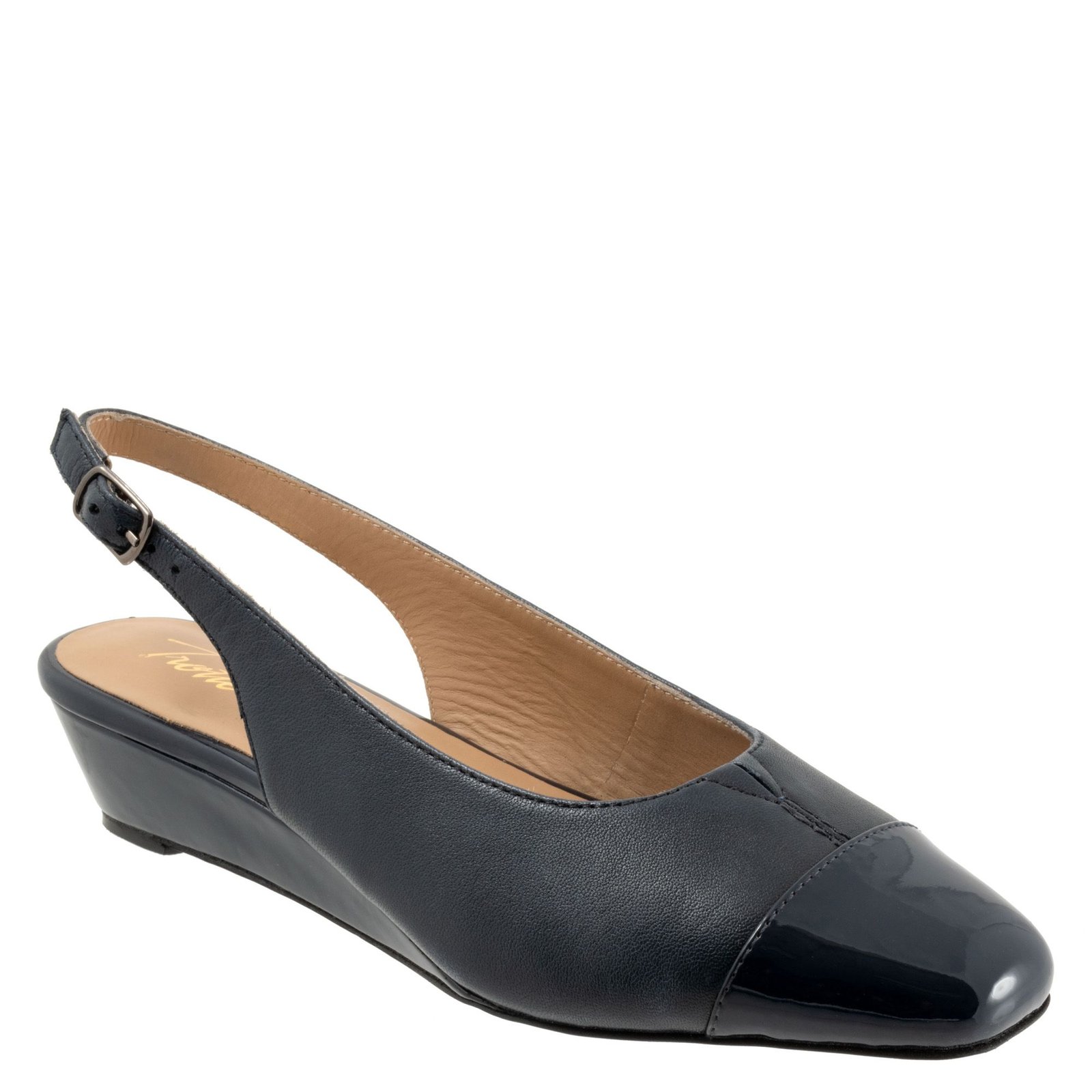 Trotters Dea Wedge Women's Navy Pump 10.5 N