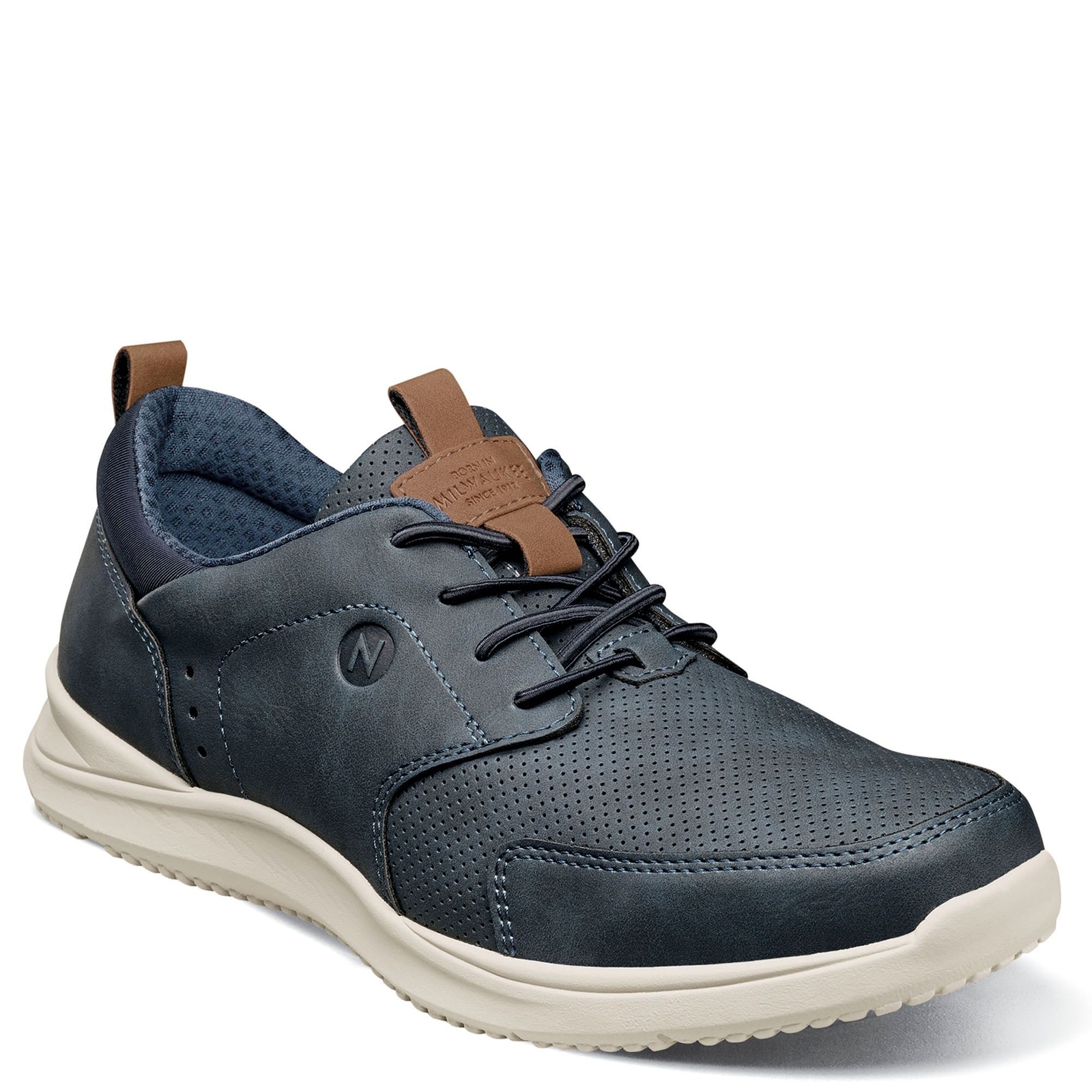 Nunn Bush Conway Moc Toe Oxford Men's Navy Oxford 7 M