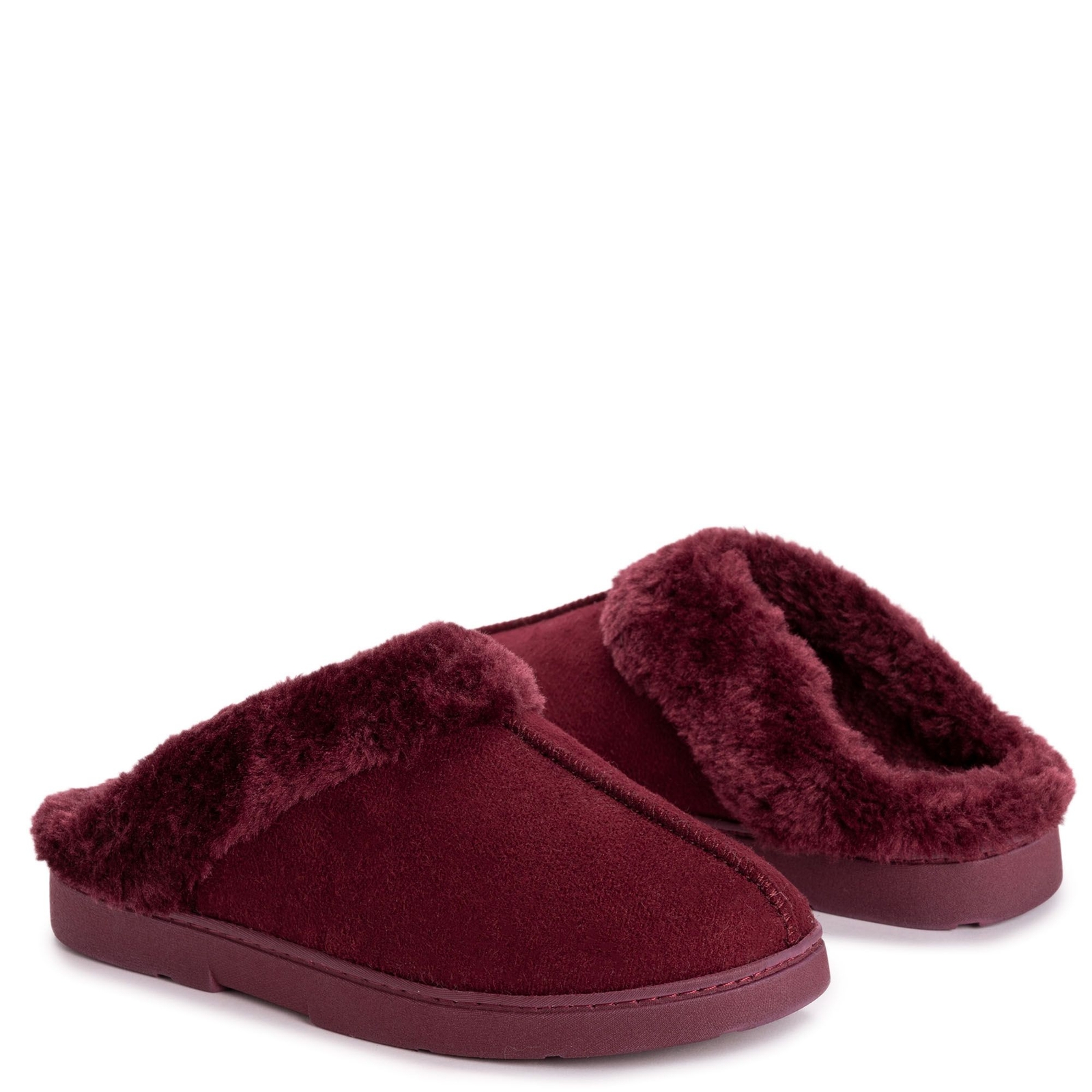 MUK LUKS Faux Suede Clog Women's Slipper - Picture 17 of 21