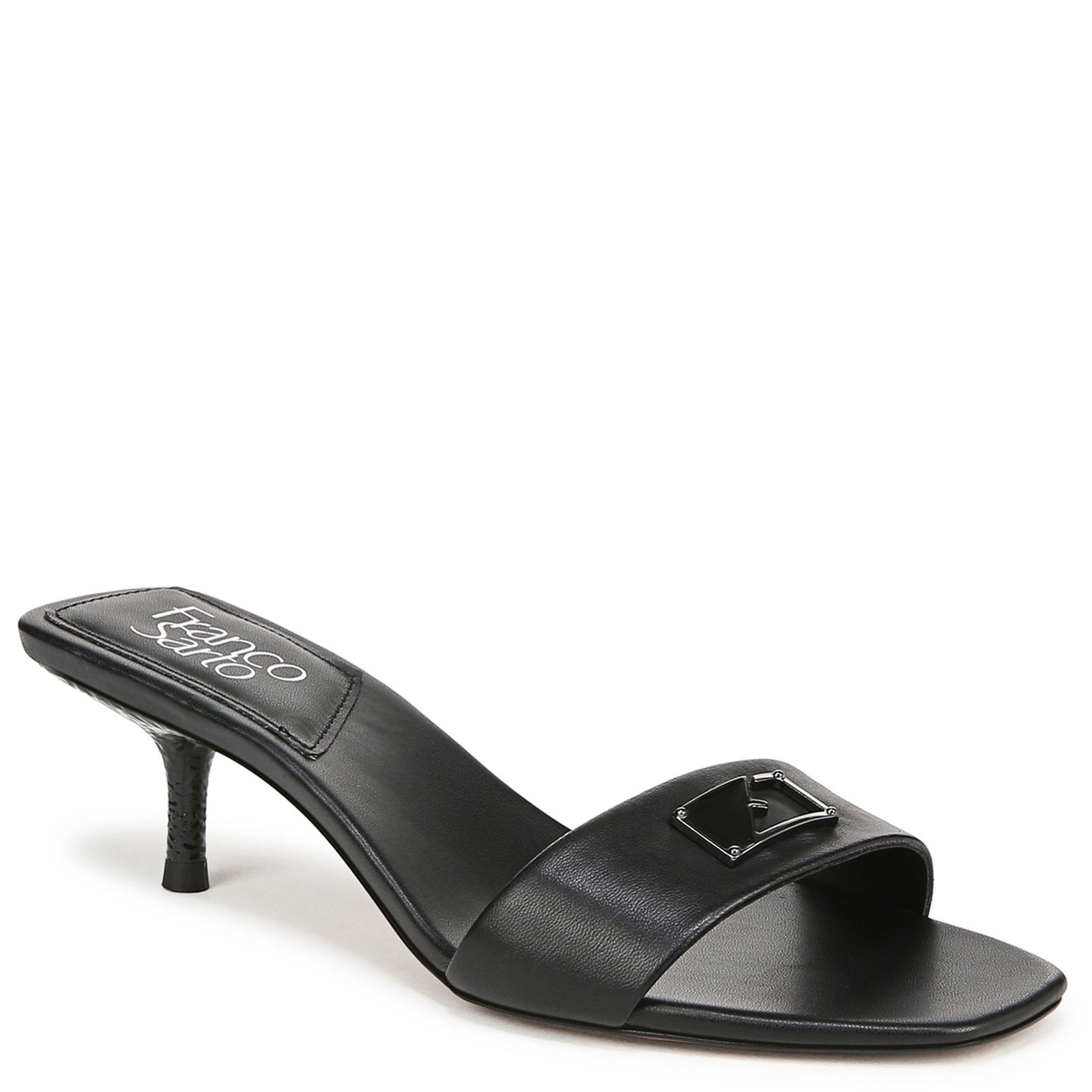 Franco Sarto Roey Women's Black Sandal 7 M