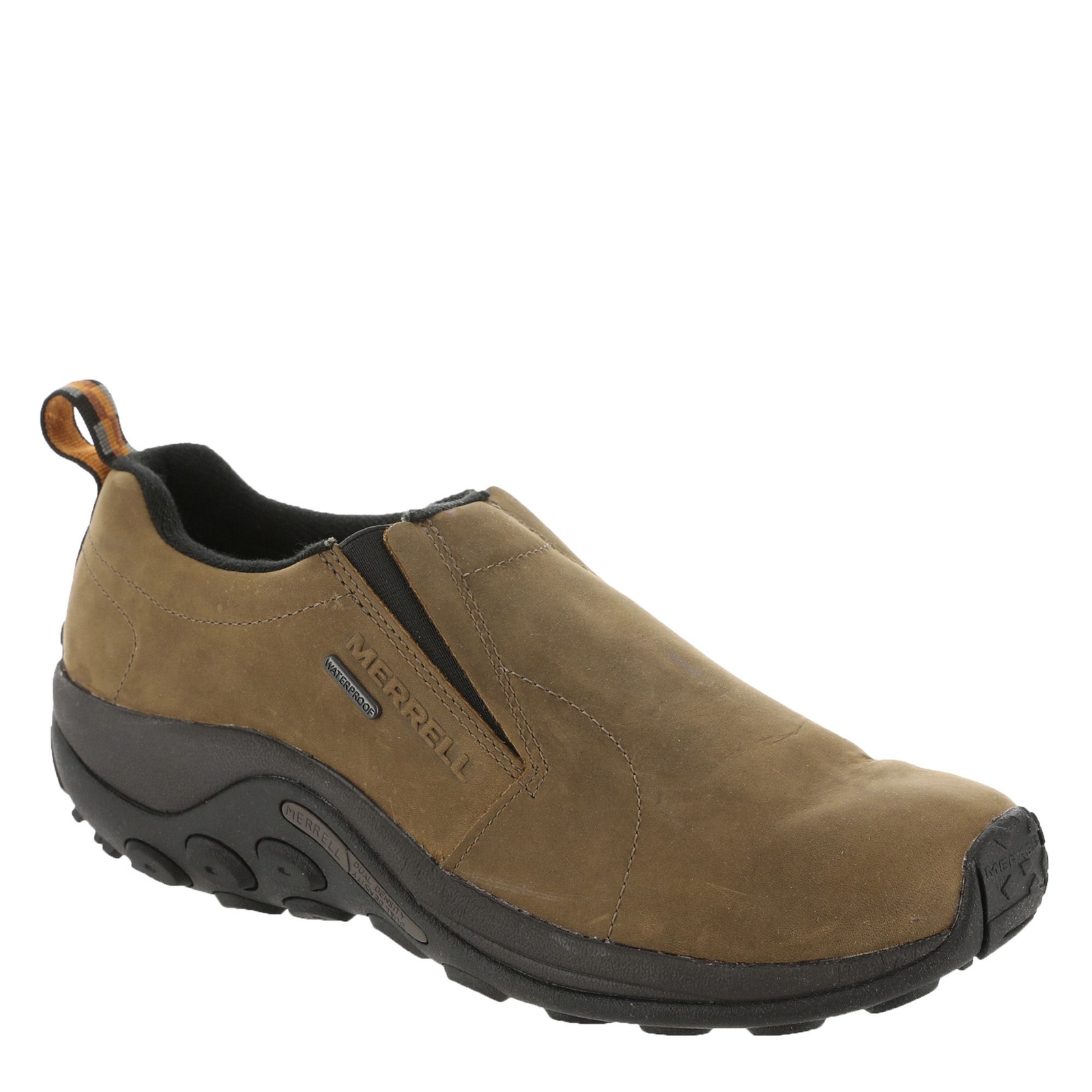 Merrell Jungle Moc Nubuck Waterproof Men's Brown Slip On 10 M