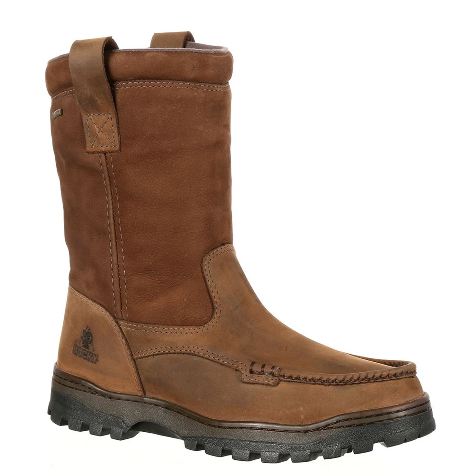 Rocky Outback Wellington 8" Men's Brown Boot 10