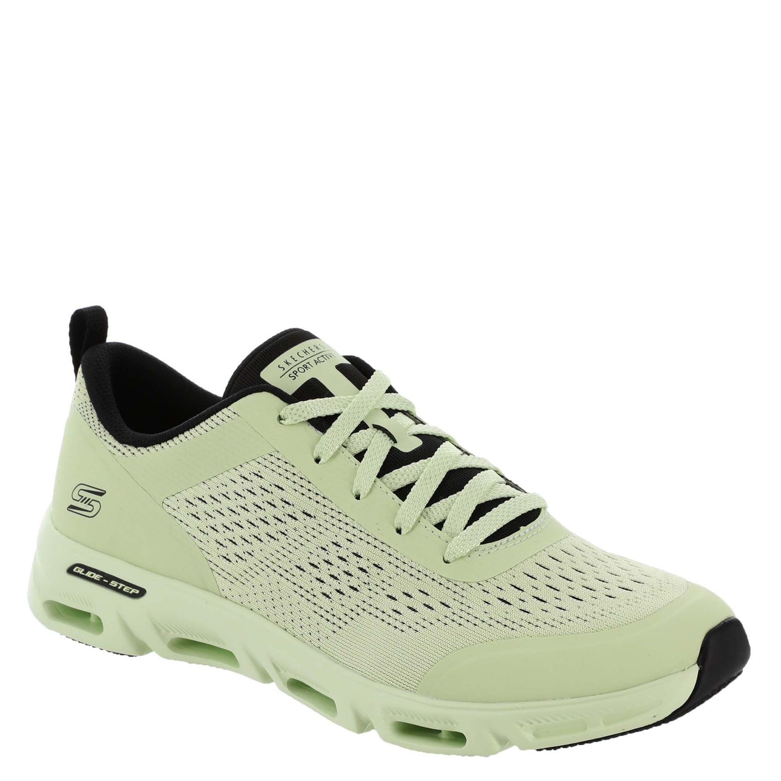 Skechers Sport Active Glide-Step Gratify-Lume Women's Grey Slip On 7 M