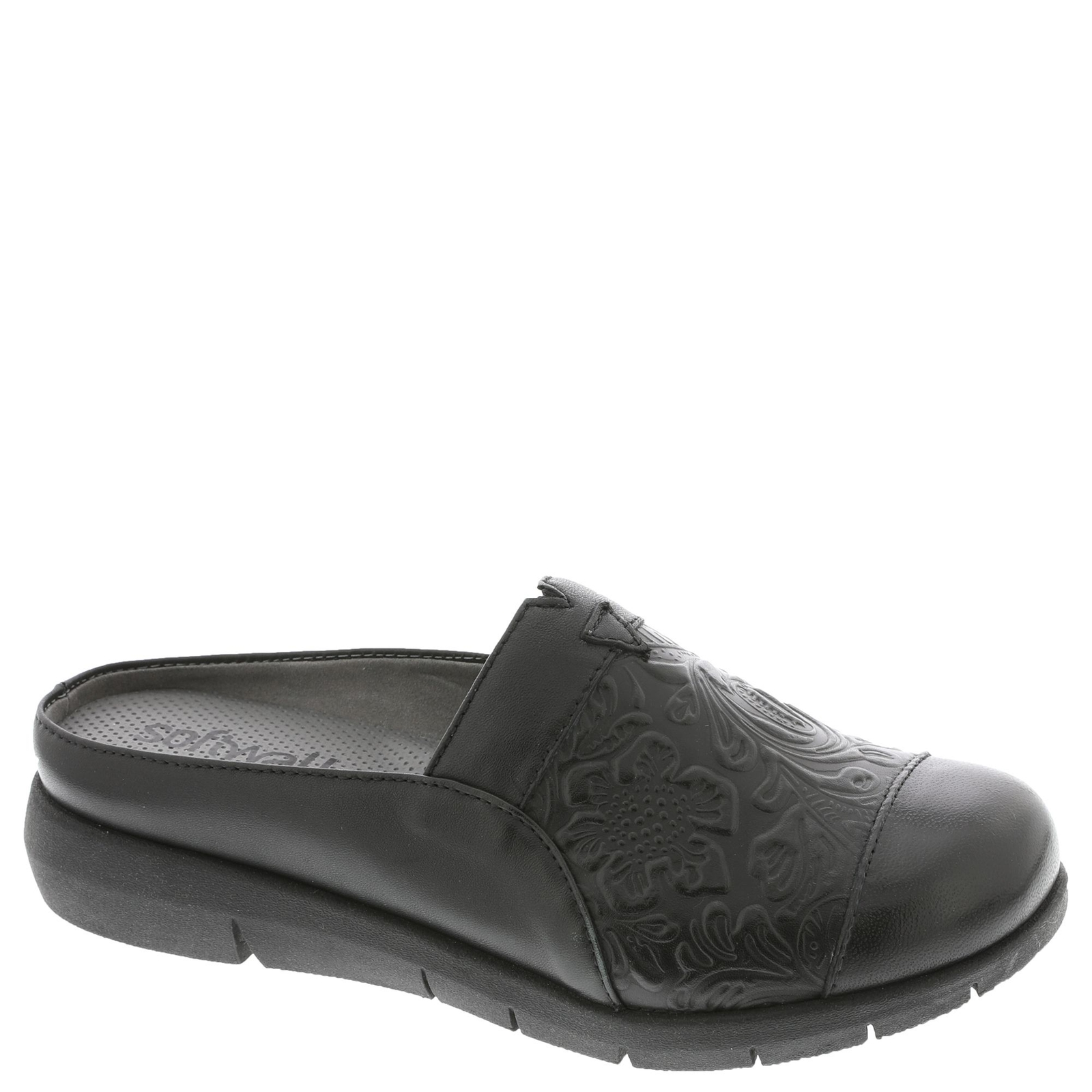 Softwalk San Marcos Tooling Women's Black Slip On 9 N
