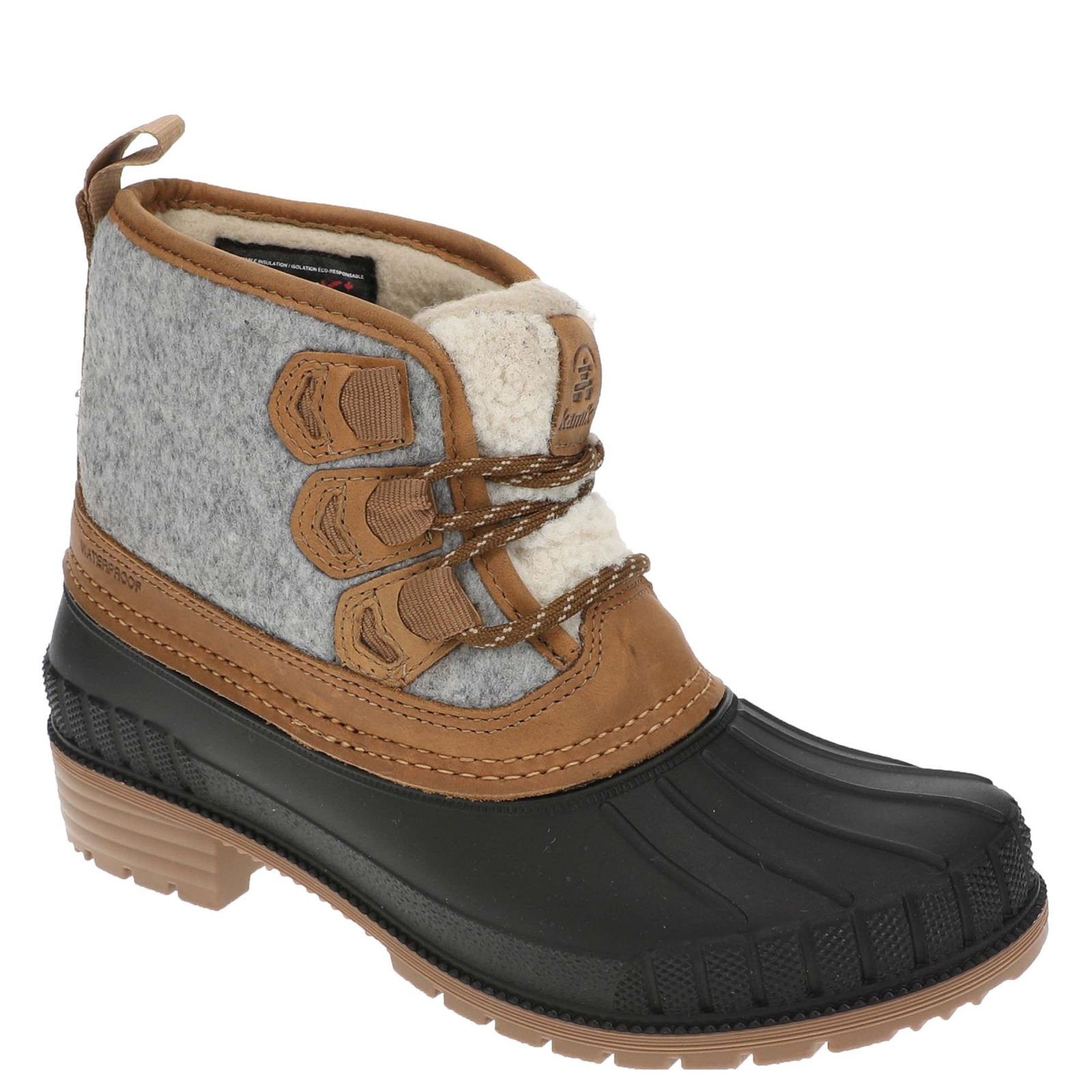 Kamik Sienna Lo Women's Grey Boot 7 M