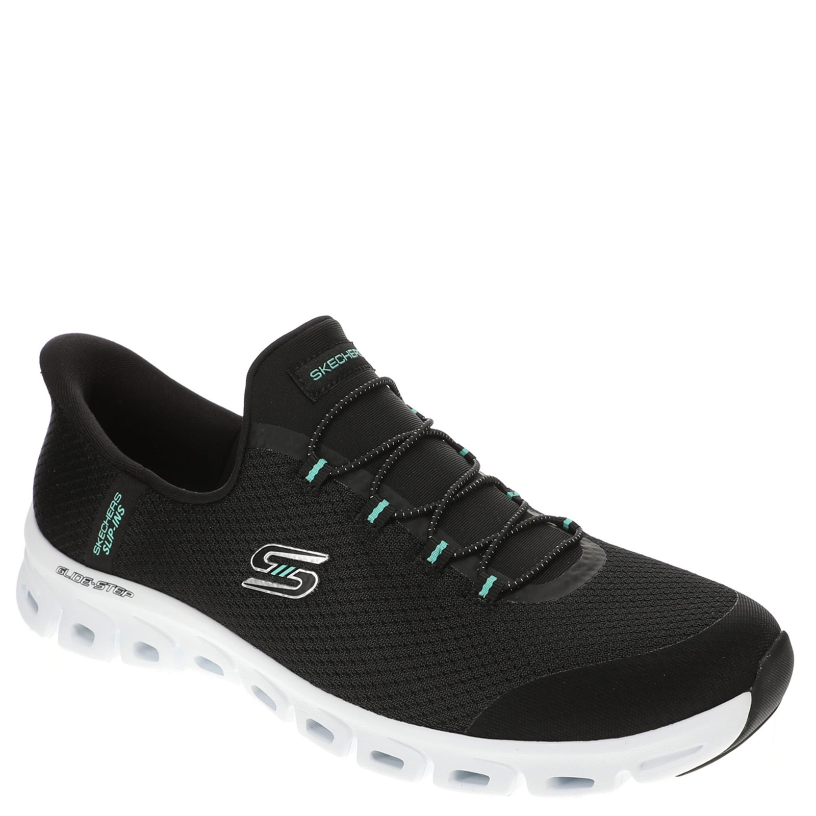 Skechers Sport Active Slip-Ins: Glide-Step-Pursuit Women's Black Sneaker 8.5 M