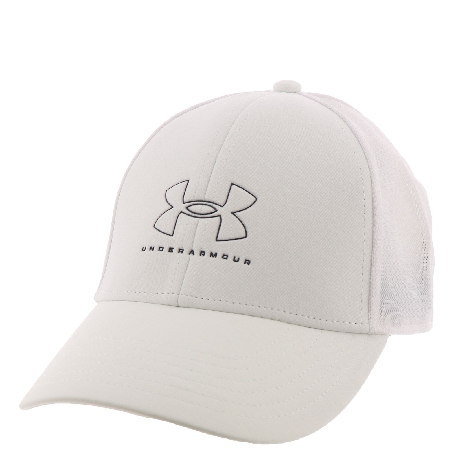 Under Armour Women's Iso-Chill Driver Mesh Adjustable Cap White Hats One Size