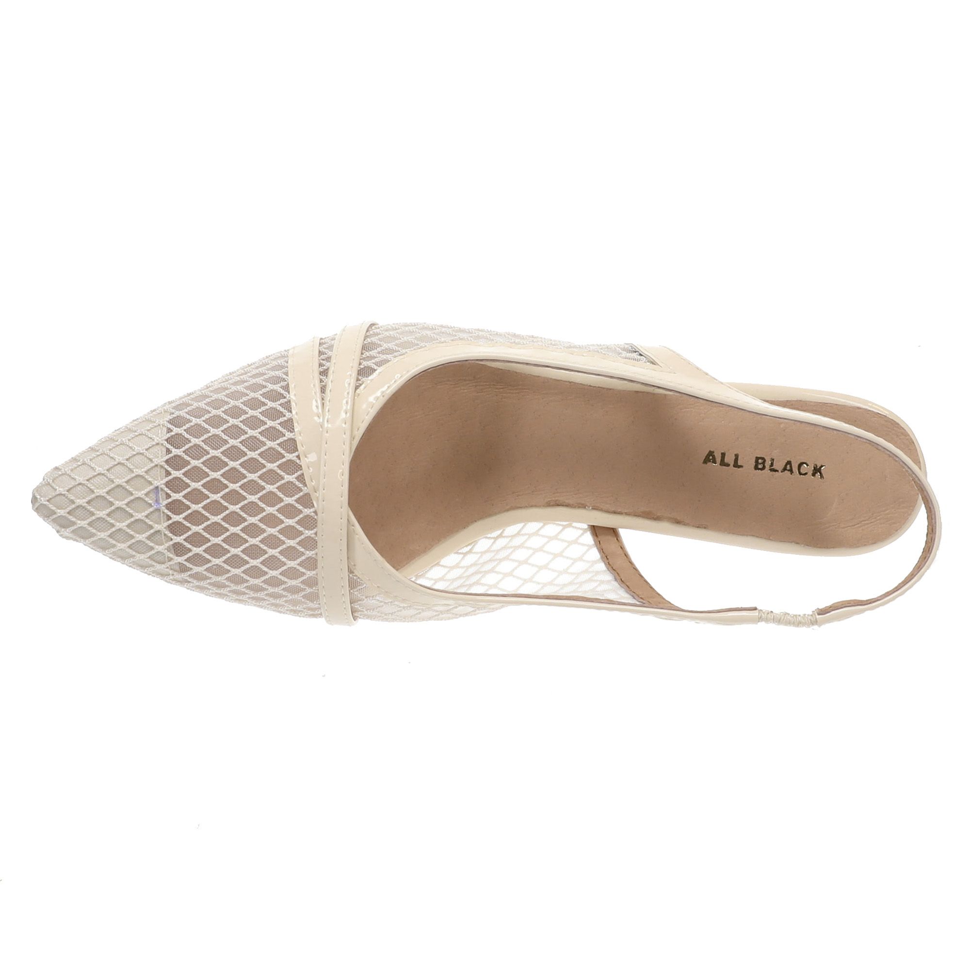 ALL BLACK PT Mesh Princess Women's Pump