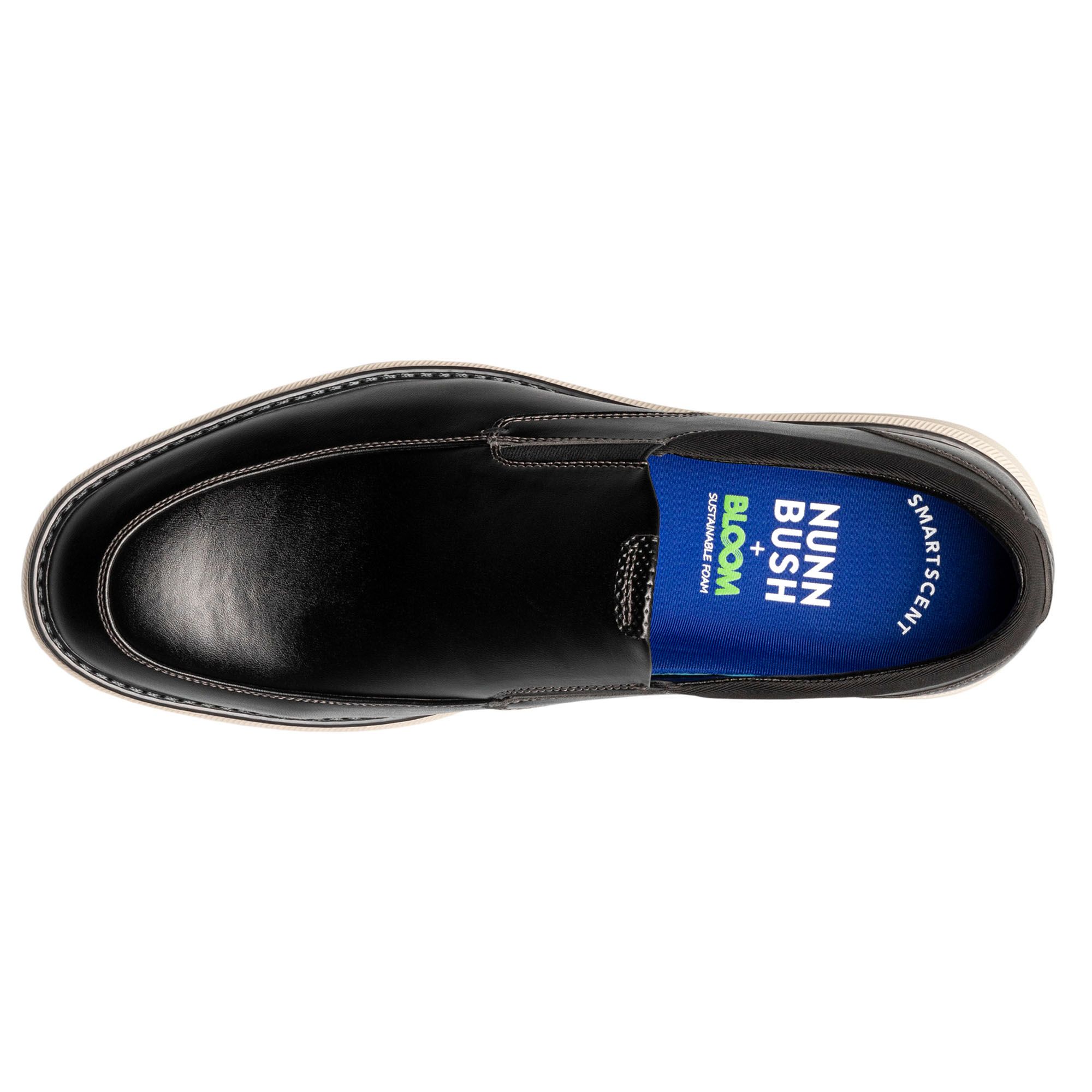 Nunn Bush Chase Moc Toe Slip On Mens Slip On 12890₽