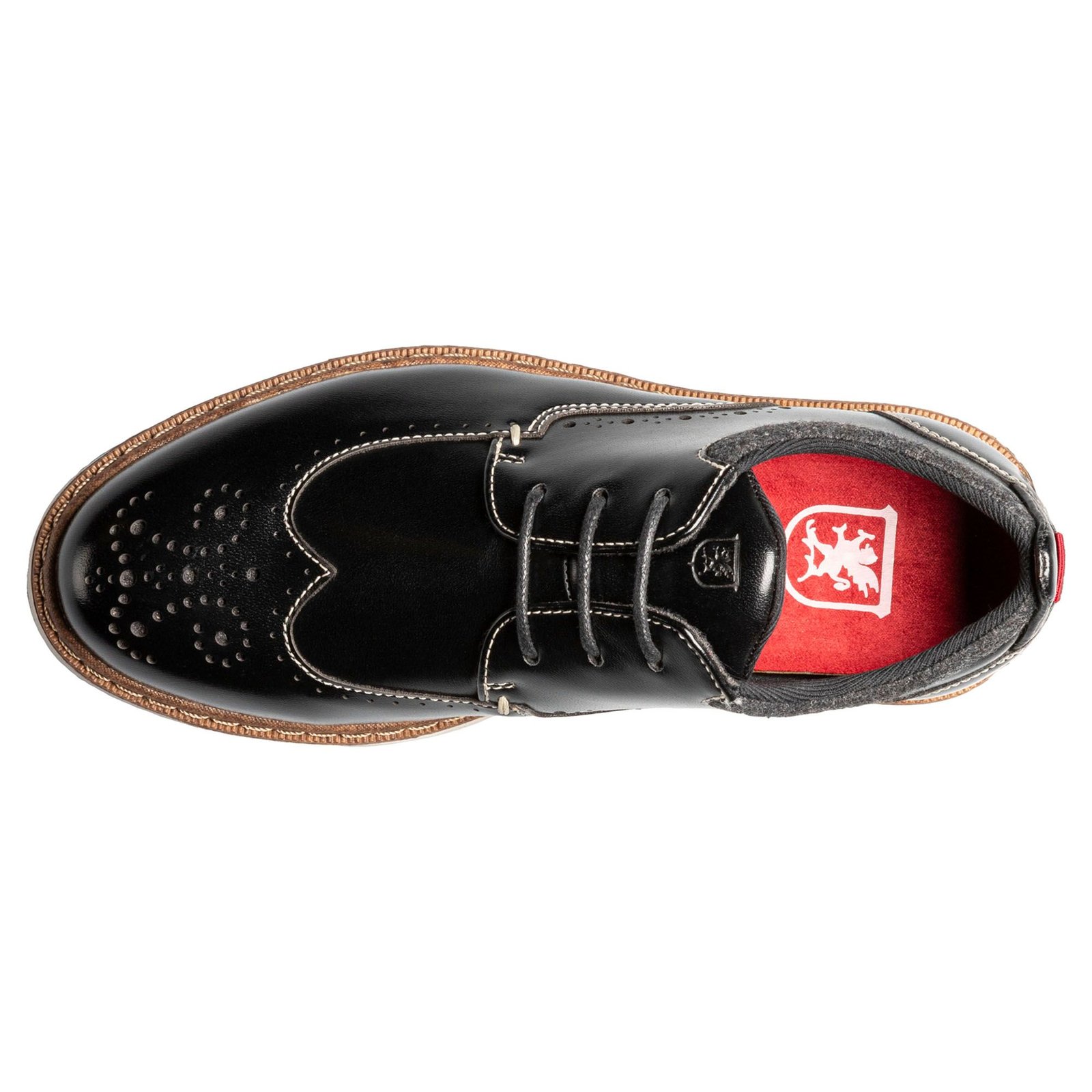 Stacy Adams Shoes Kids Synergy Wingtip Lace Up Black Size 12 Little Kid — photo 2