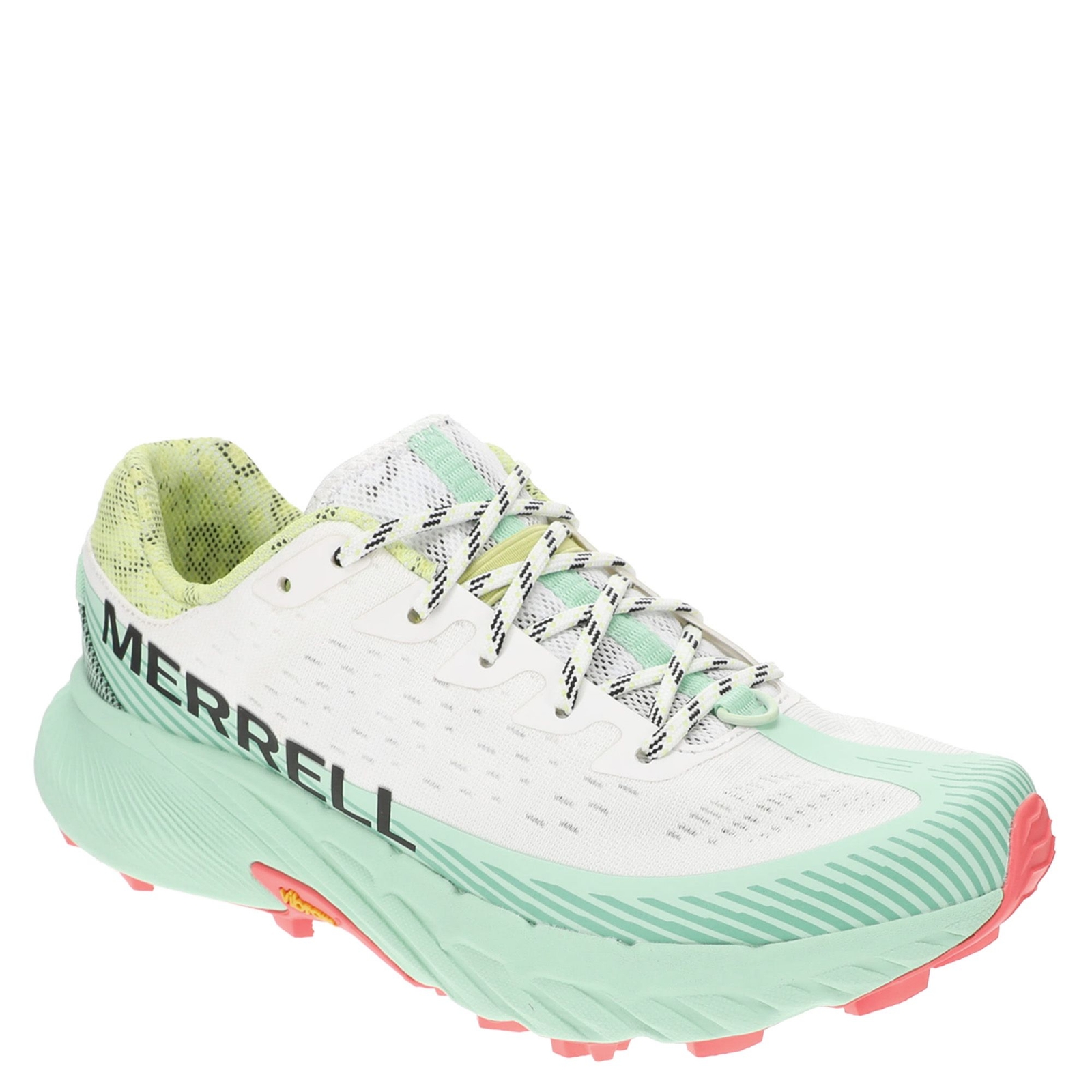 Merrell Agility Peak 5 Women's White Running 7.5 M