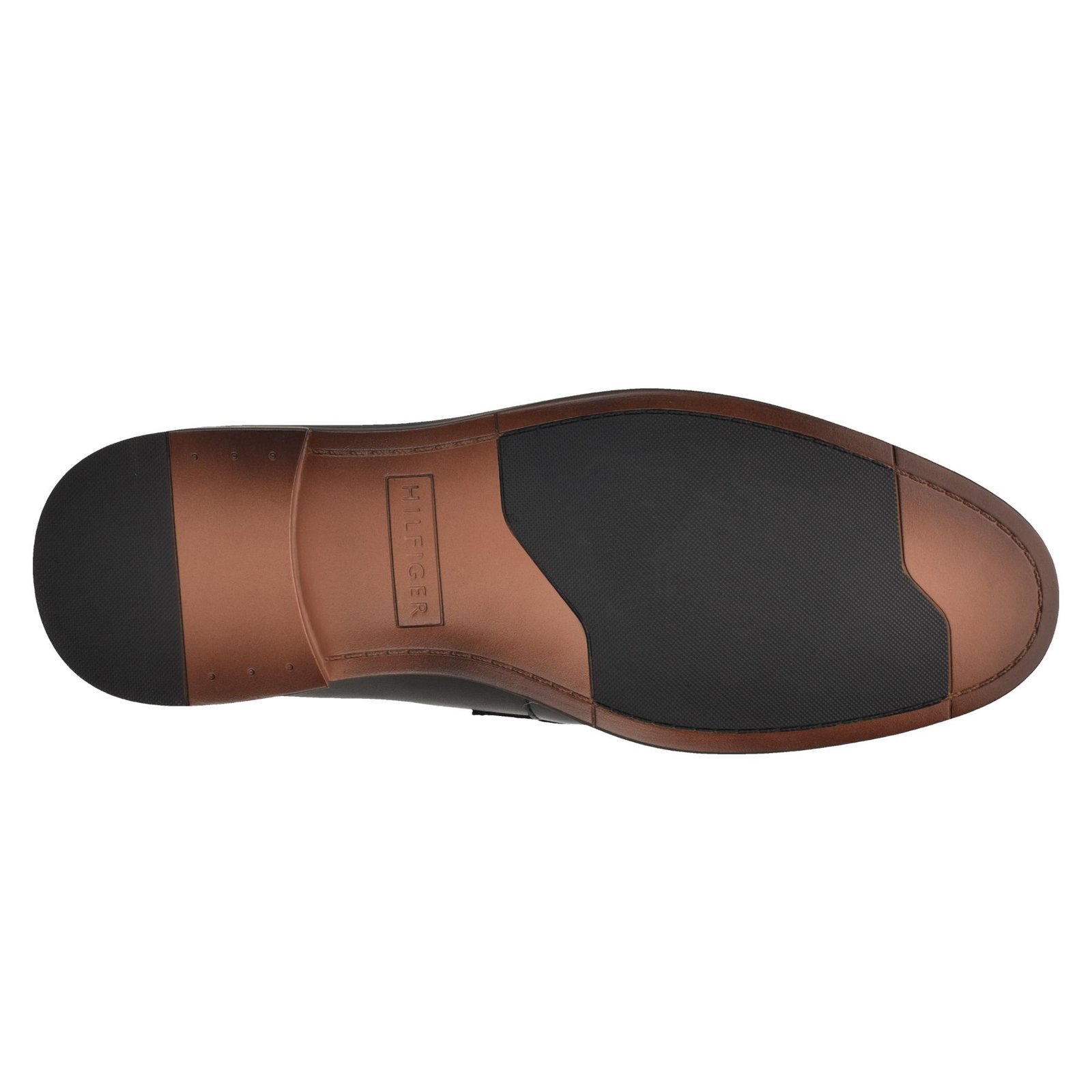 NIB Tommy Hilfiger Amile Color:Cognac Sz 10.5 Tommy Hilfiger Premium Cognac Brown Leather Cupsole Shoes main image 2