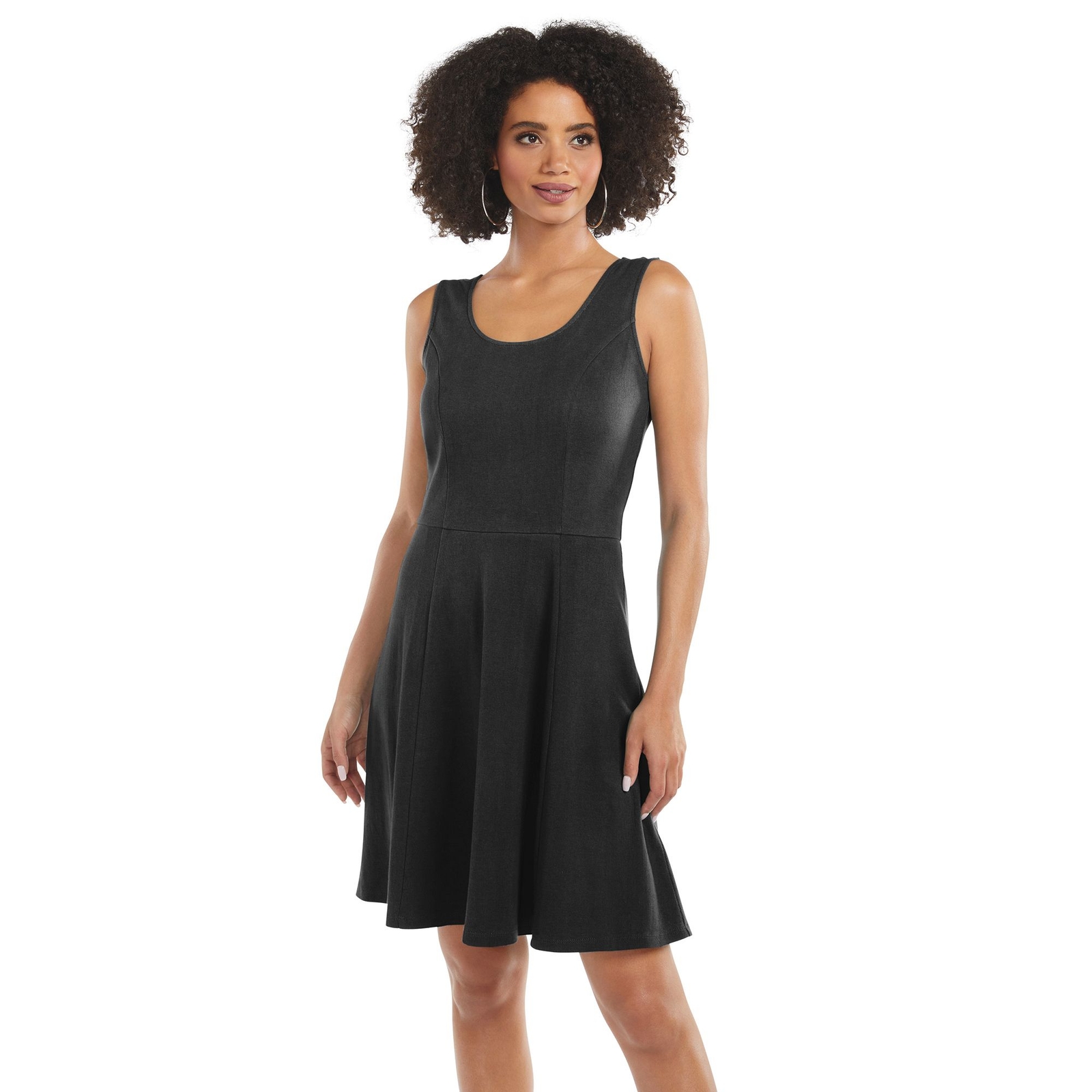 Masseys Fit and Flare Dress Black Dresses 4X