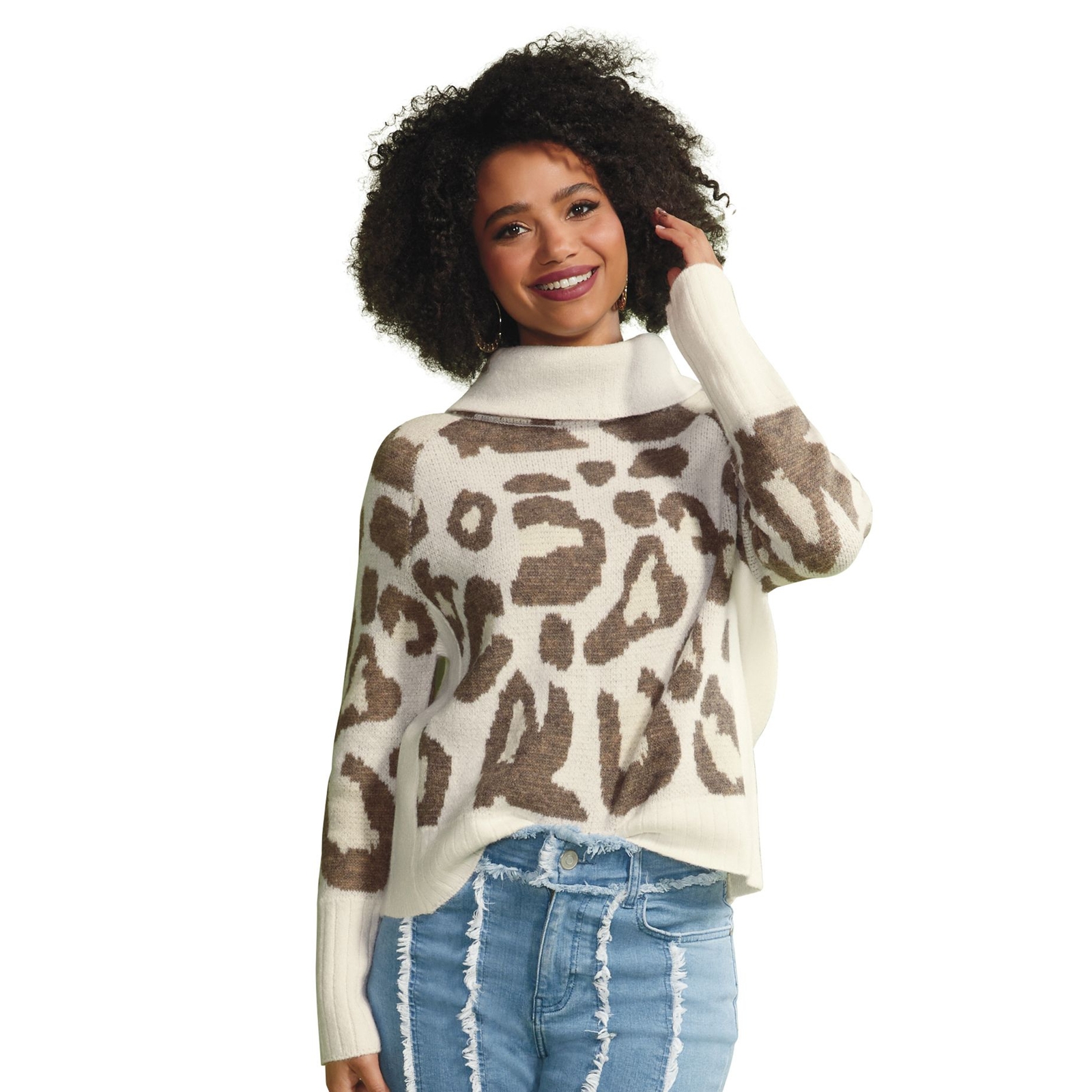 K. Jordan Cozy Oversize Sweater Multi Sweaters 1X