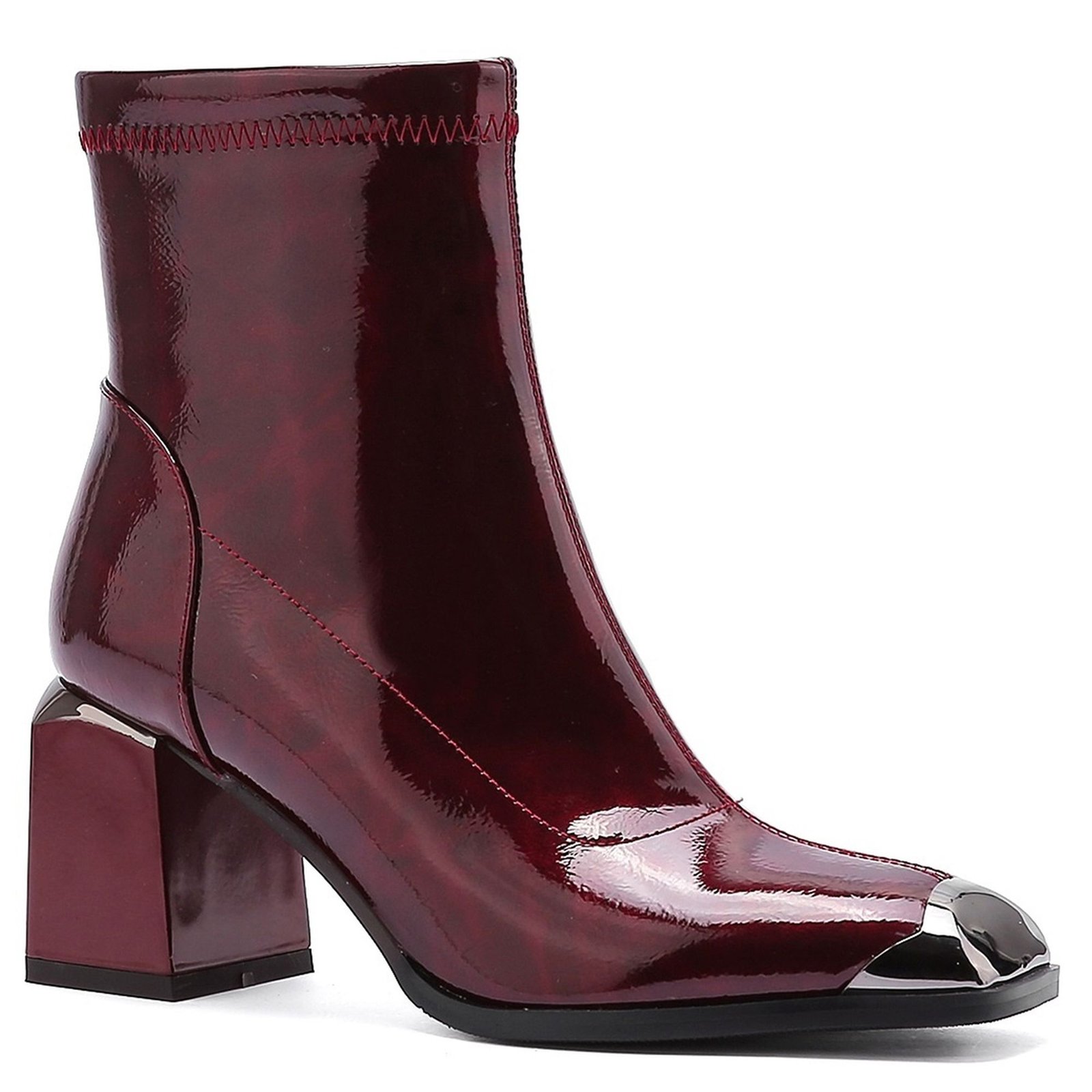Ninety Union Fortune Women's Burgundy Boot 5