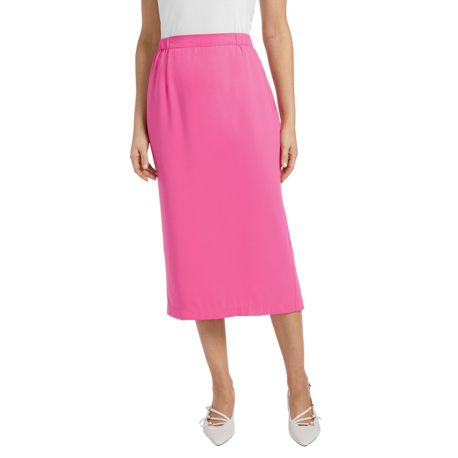 Masseys Classic Suit Skirt Pink Skirts 18W