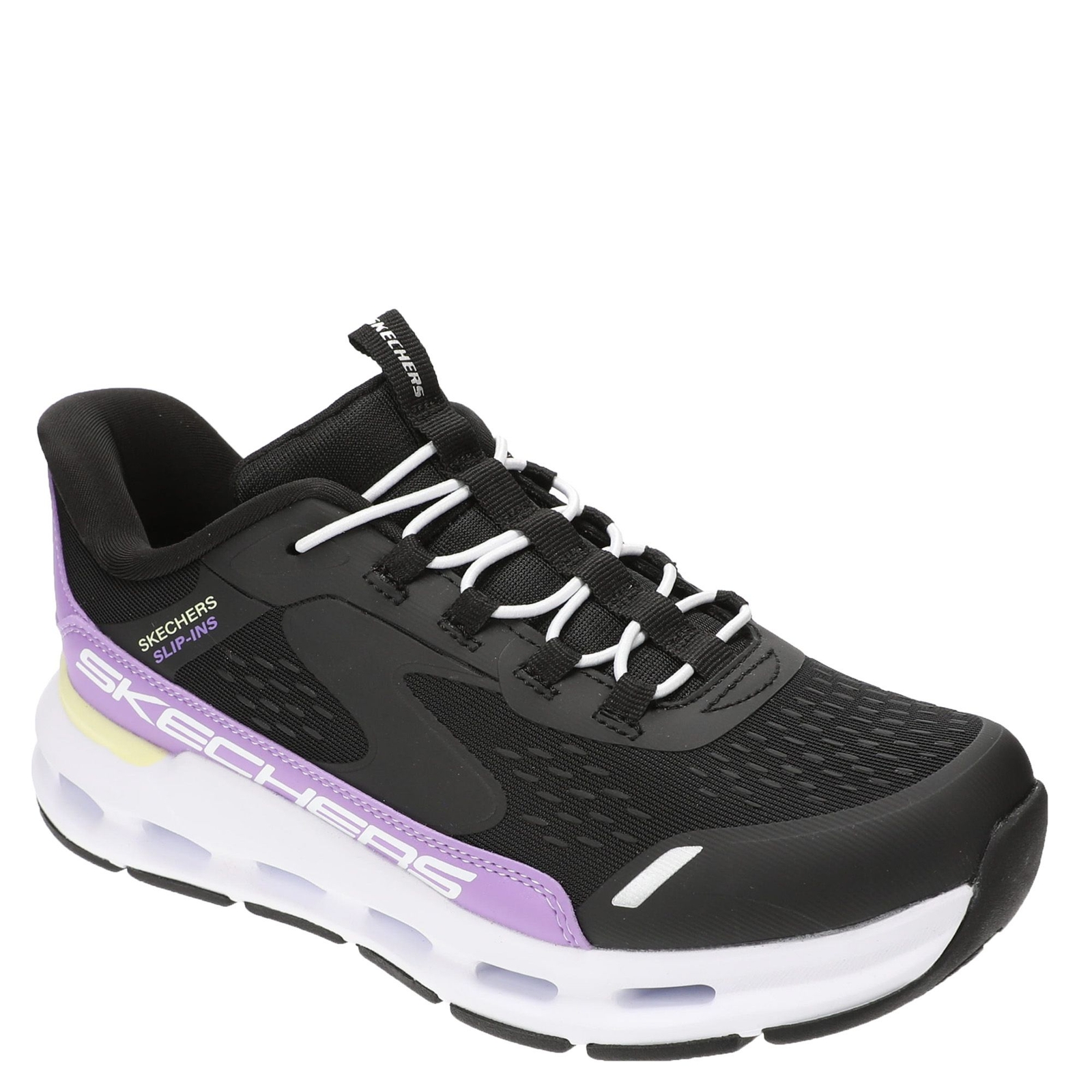 Skechers Glide-Step - Vista Lane 303654L Girls' Toddler-Youth Black Sneaker 2 Youth M