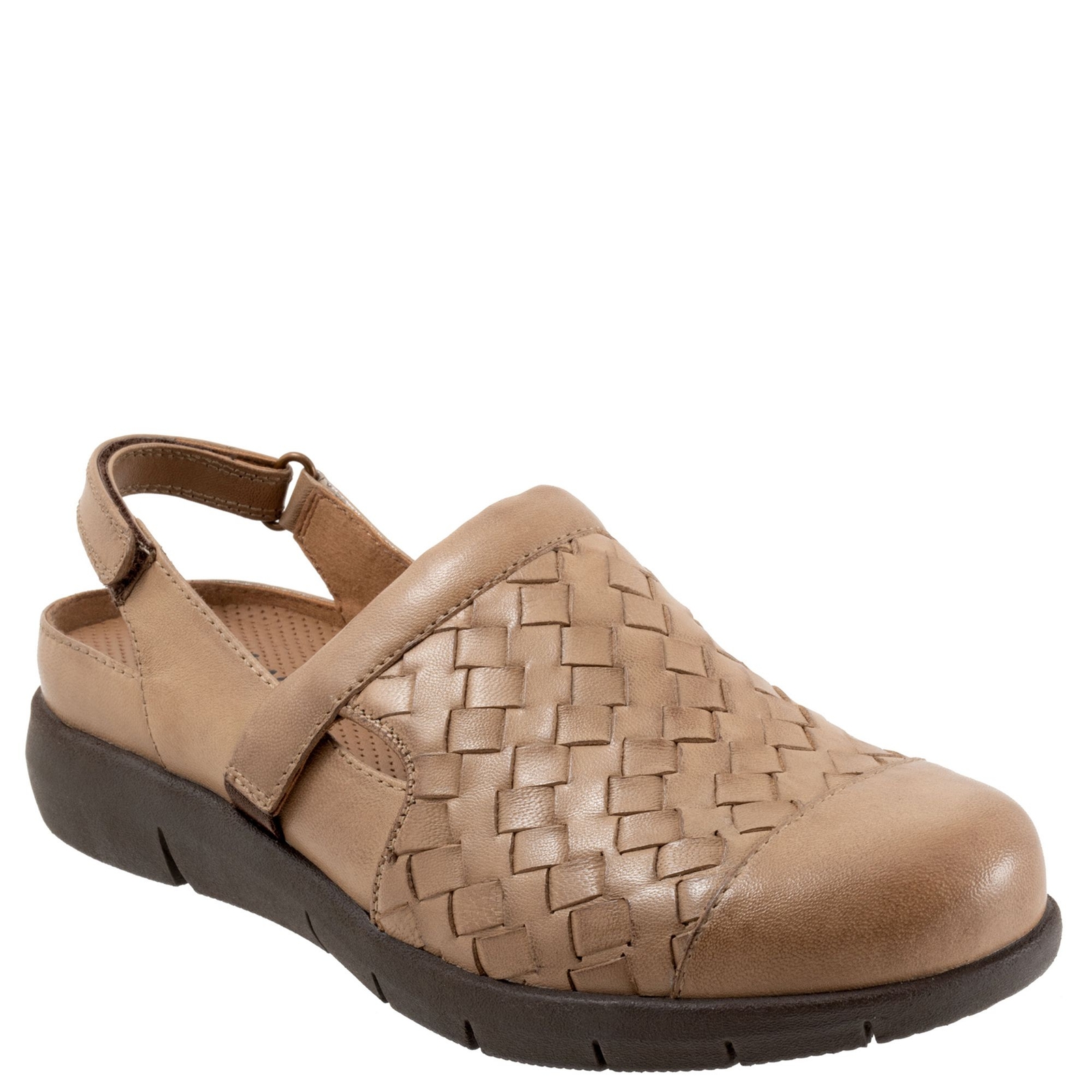 Softwalk Salina Woven II Women's Tan Slip On 8 M -  197061049694