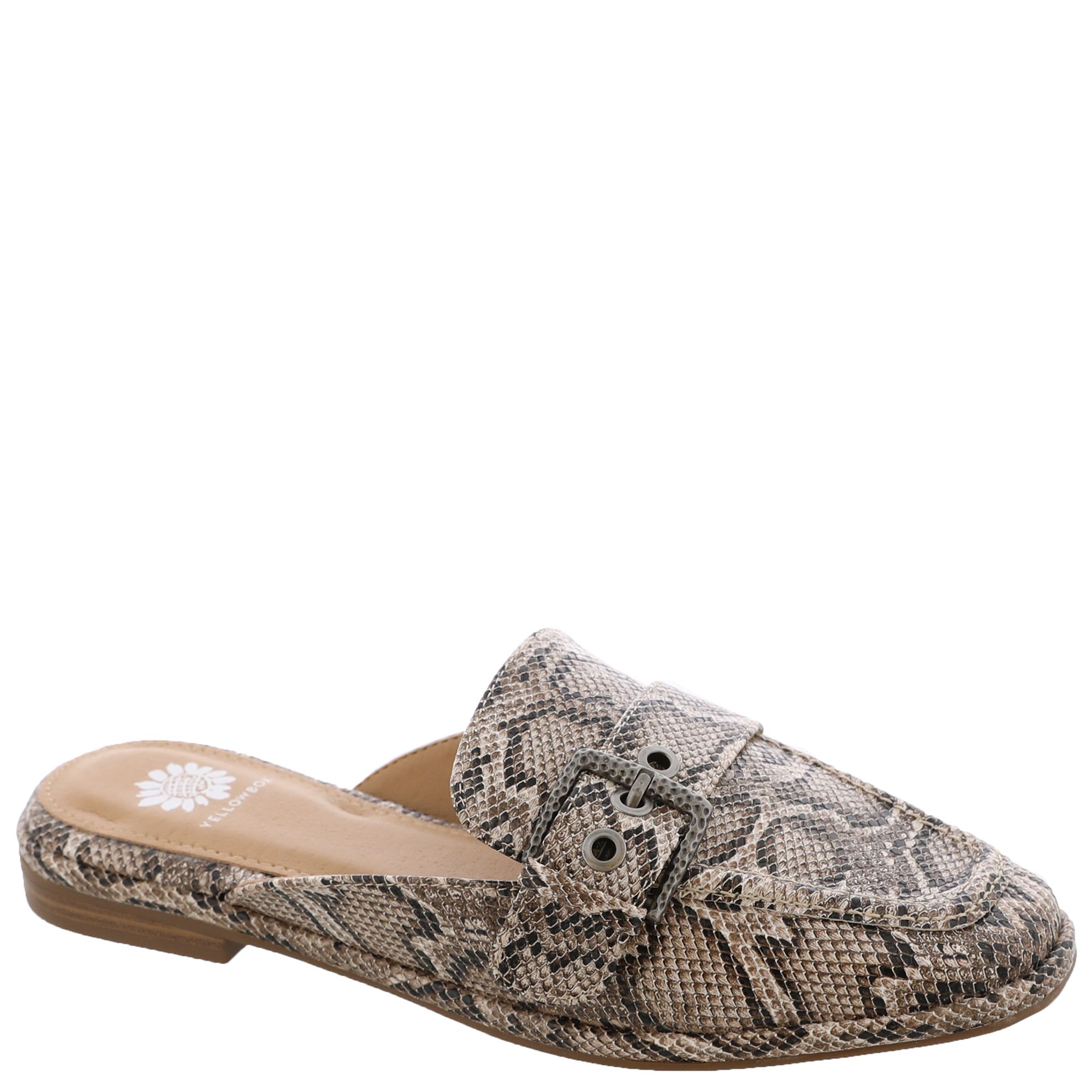 Женские слипоны из джинсовой ткани в желтой коробке