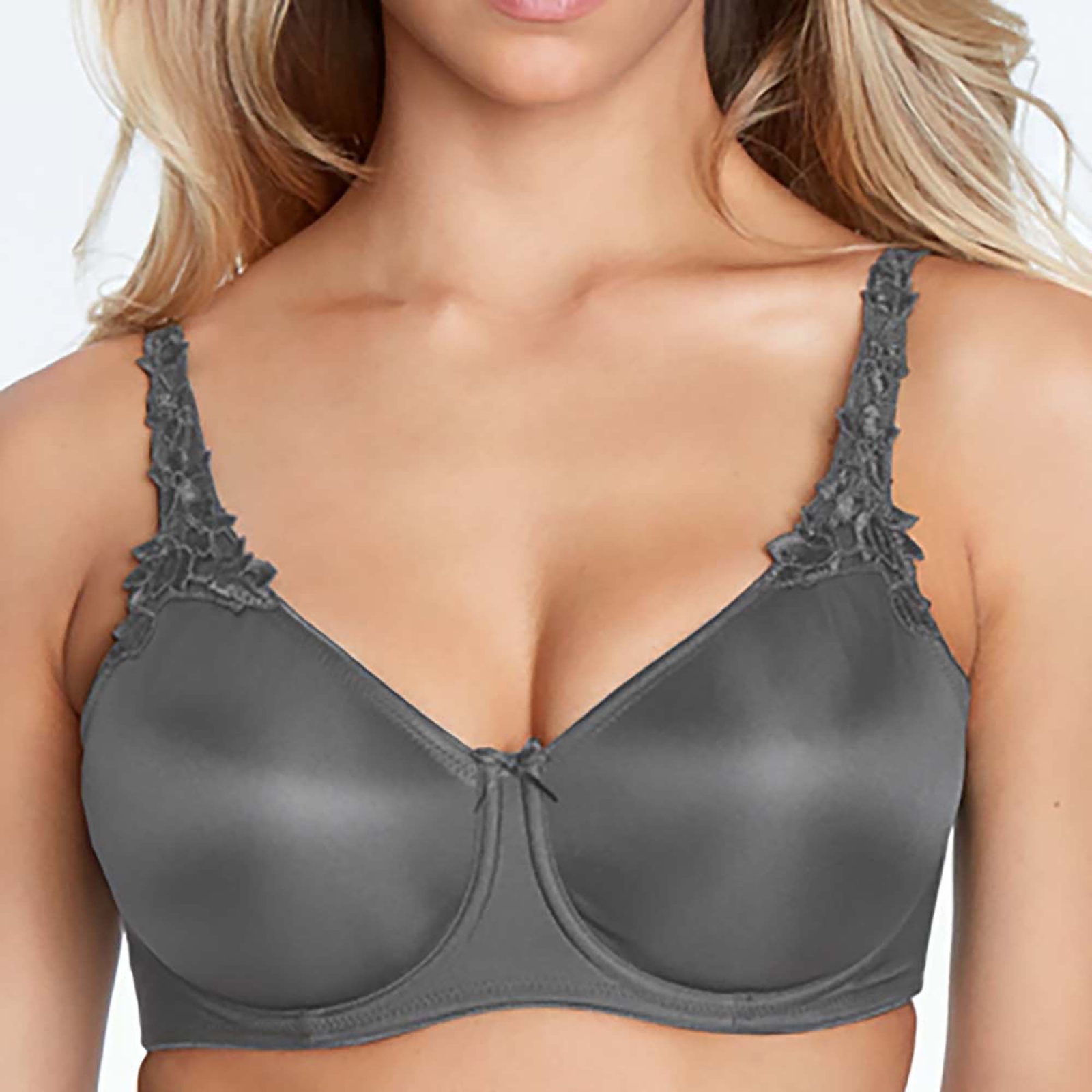 Dominique Mystique Seamless Minimizer Bra Grey Bras 48-C