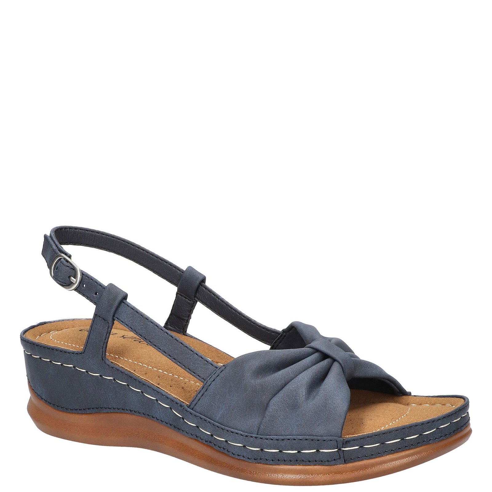 Easy Street Jupiter Women's Navy Sandal 6 W2