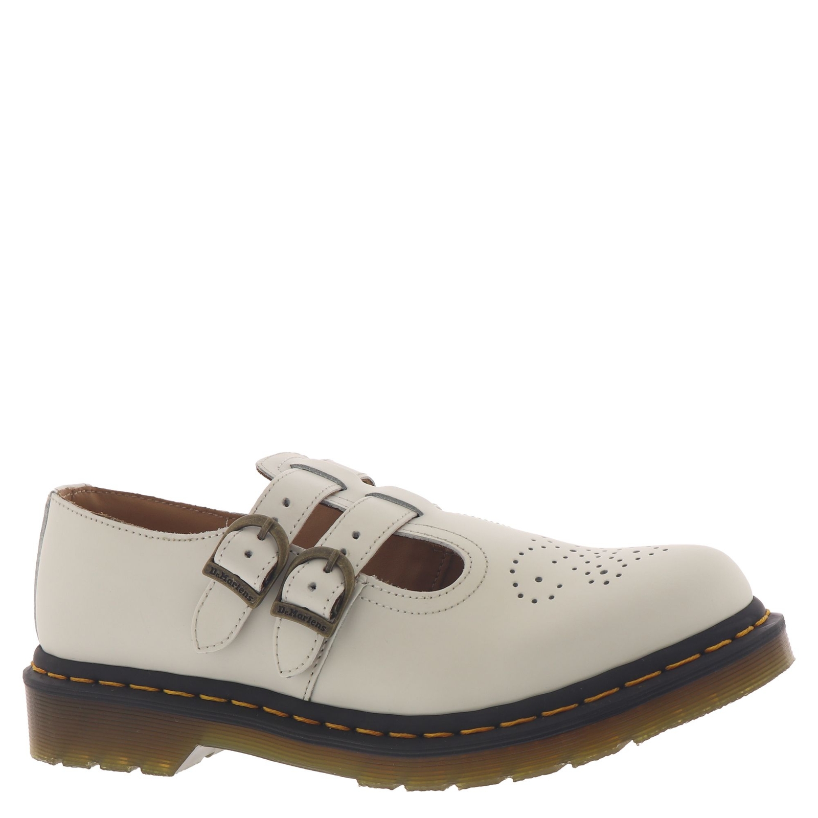 Dr Martens 8065 2-Strap Mary Jane Smooth Women's White Oxford UK 8 US 10 M