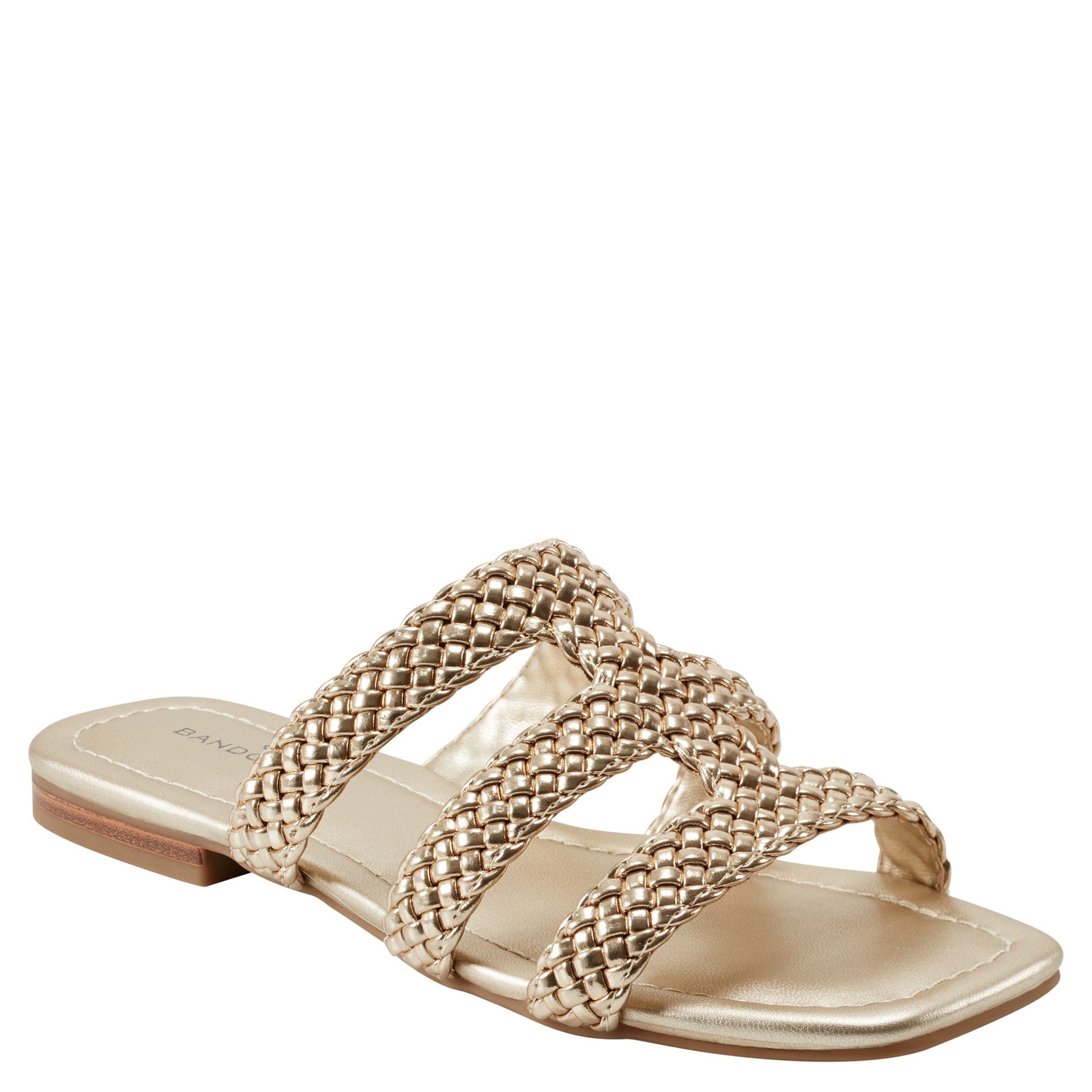 Bandolino Sumer Women's Gold Sandal 7.5 M