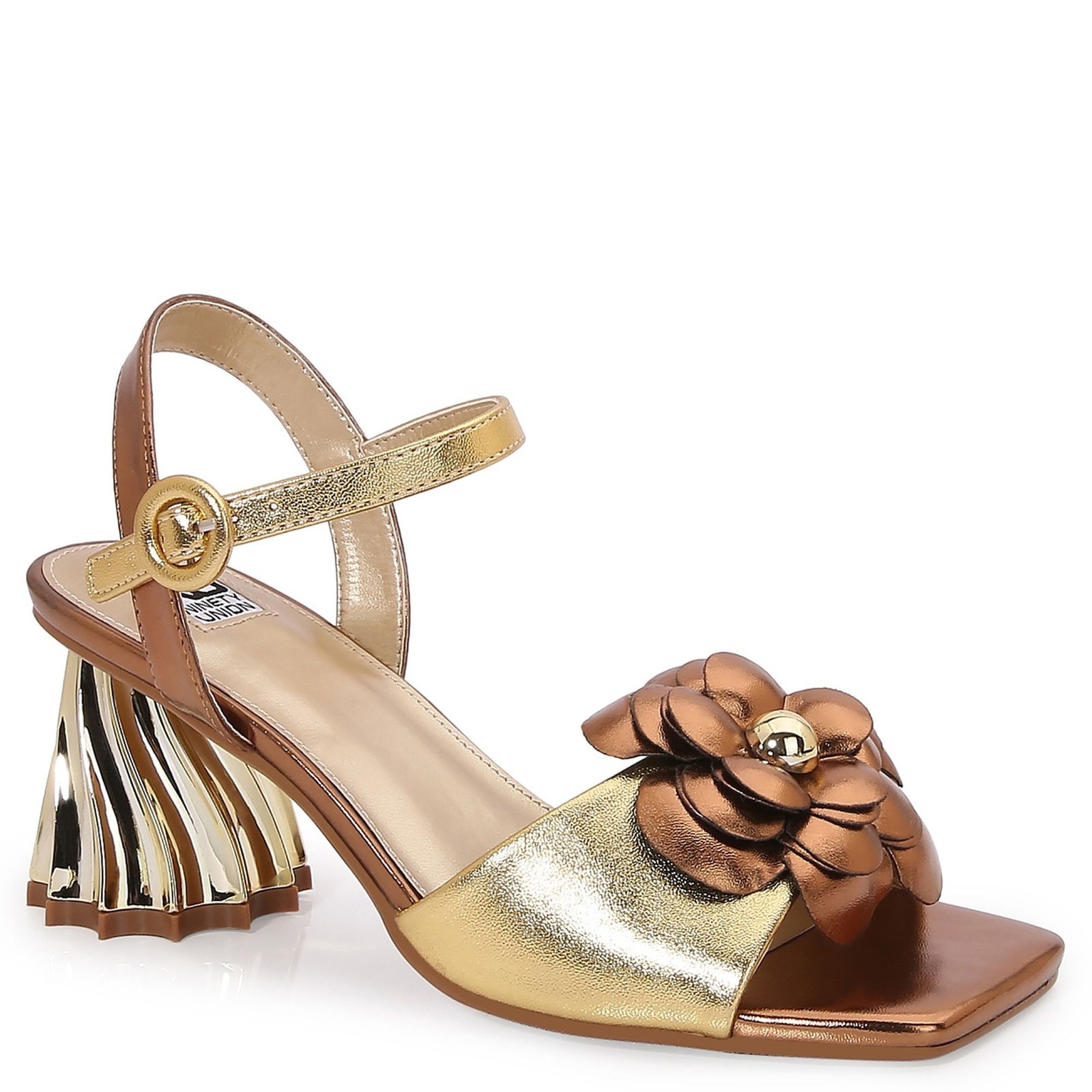 Ninety Union Camila Women's Gold Metallic Sandal 6 M