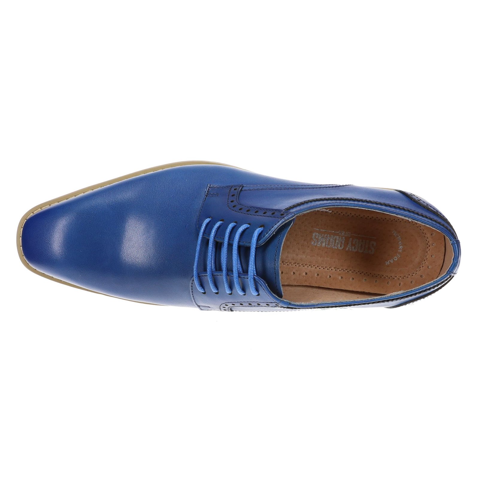 Stacy Adams Shoes Barringer Plain Toe Oxford Blue Size 10 — photo 2