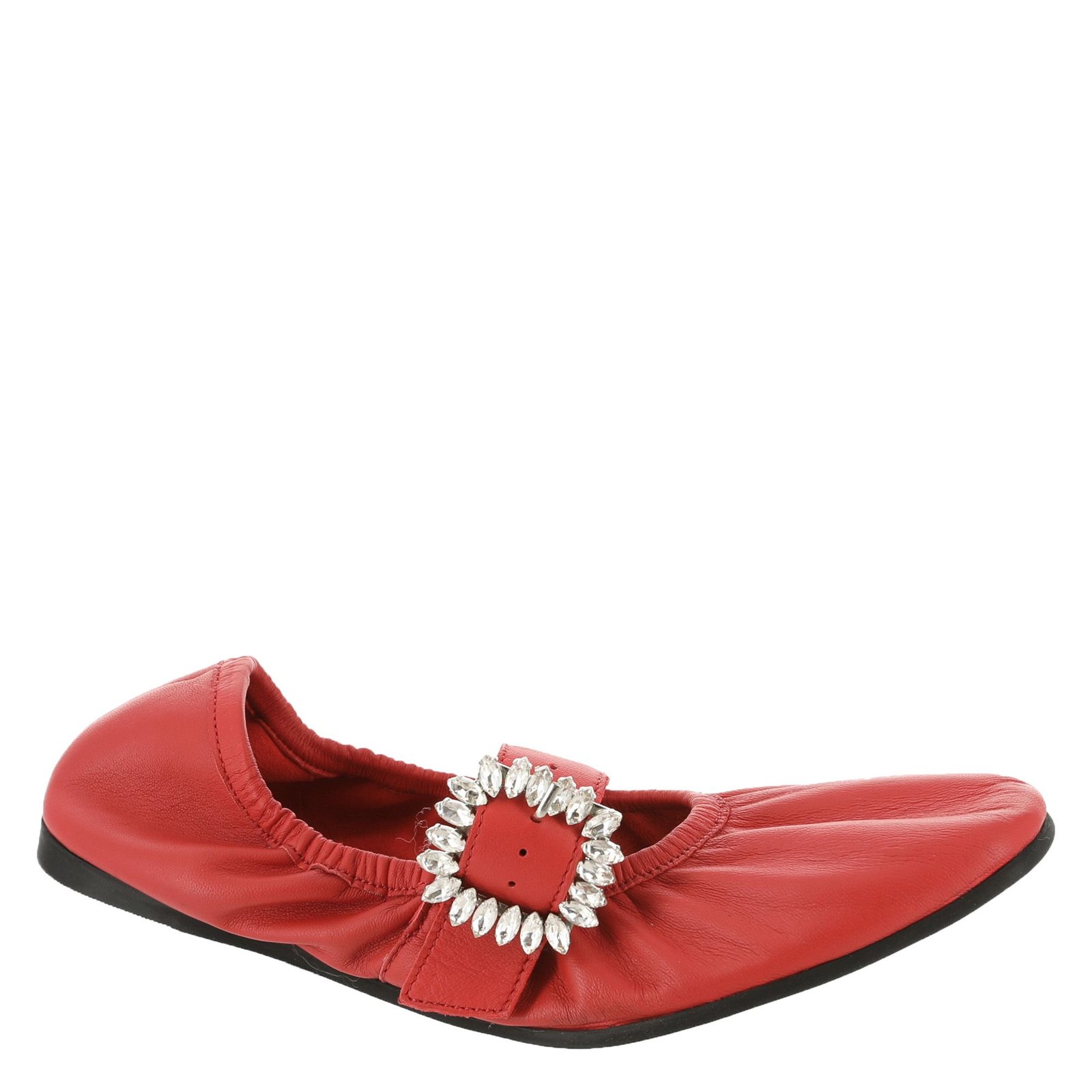 Free People Ursa Gemini Ballet Flat Women's Red Slip On 9.5