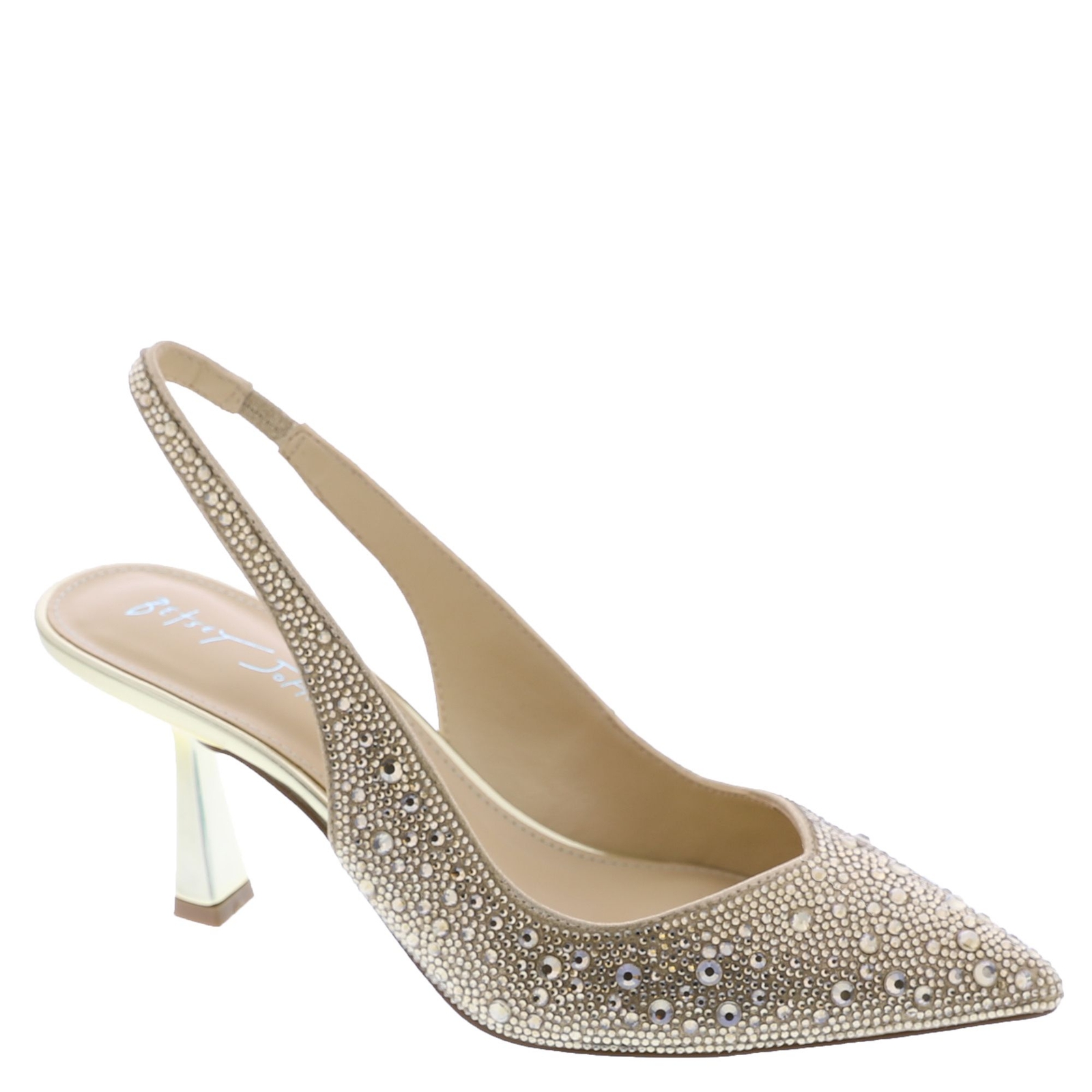Betsey Johnson Clark Women's Gold Pump 7 M
