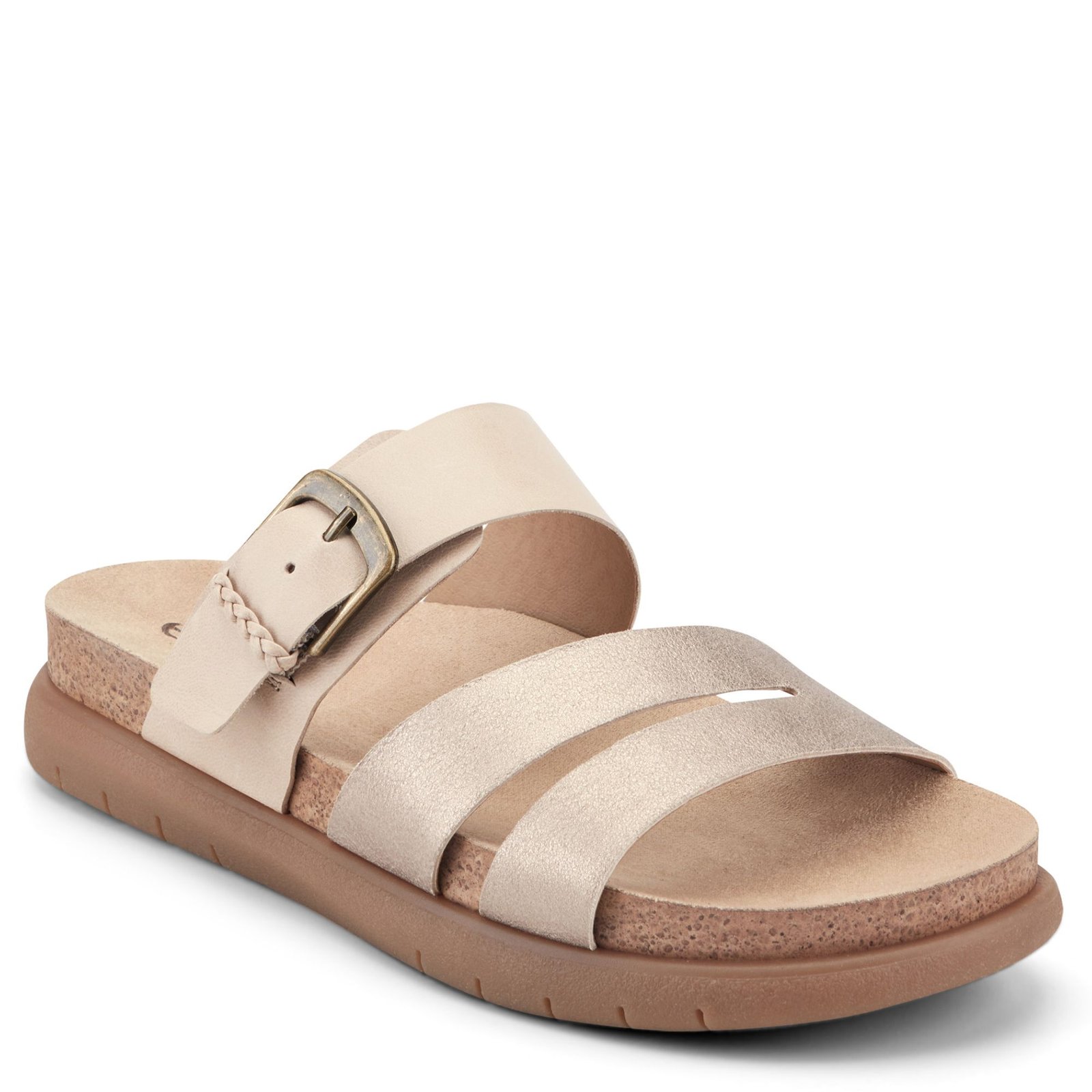 Earth Ayden Women's Bone Sandal 7.5 M