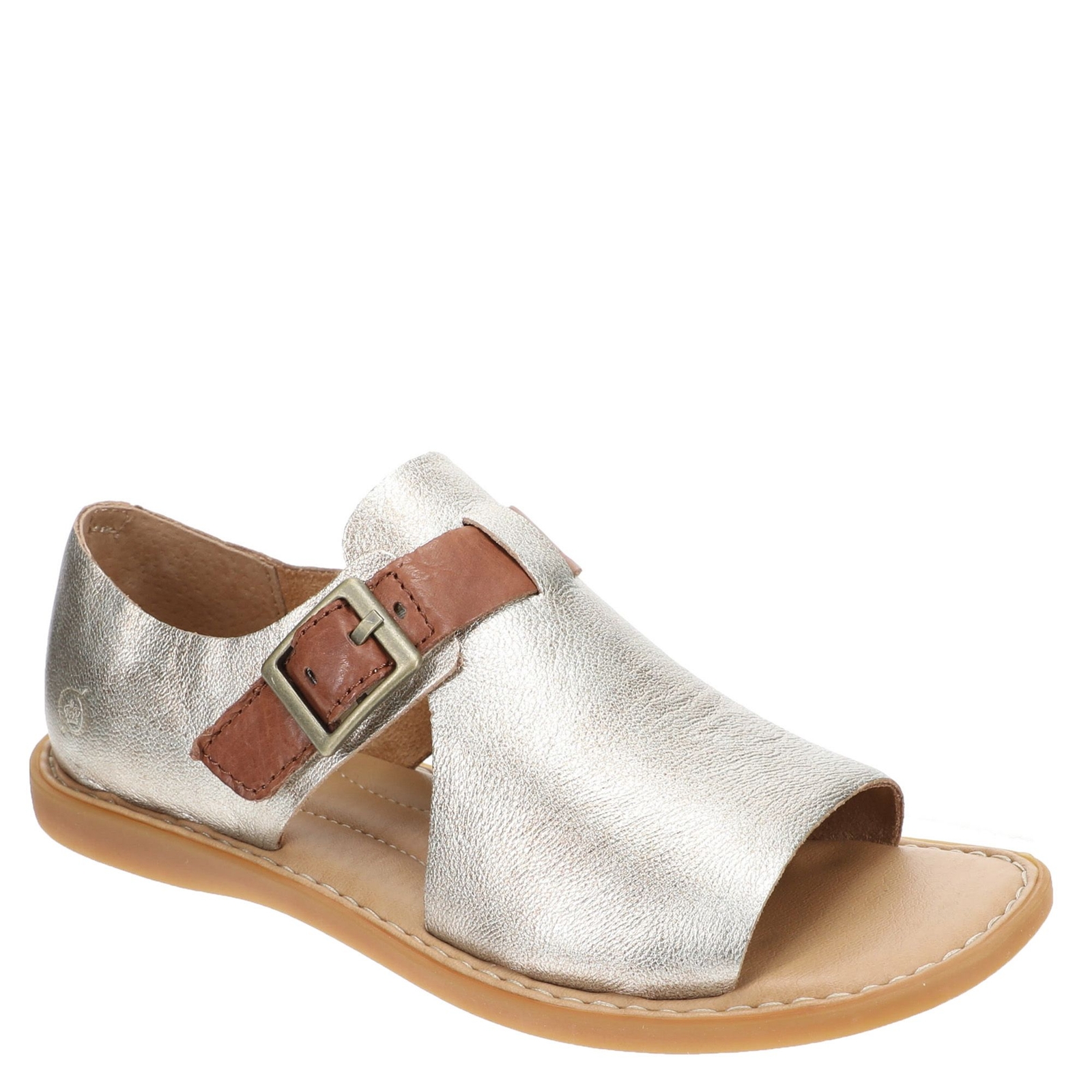 Born Ivey Women's Gold Sandal 9 M