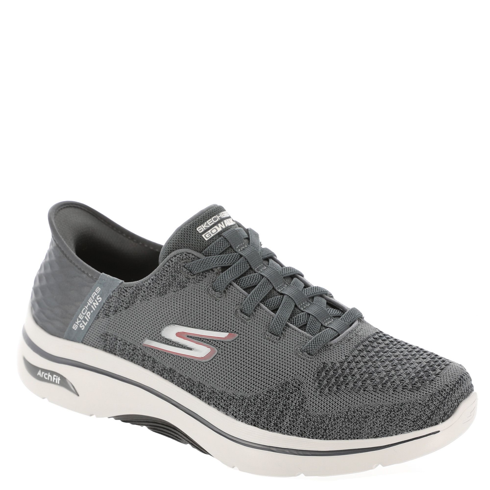 Skechers Performance Slip-Ins: Go Walk Arch Fit 2.0-Grand Select Men's Grey Slip On 13 W
